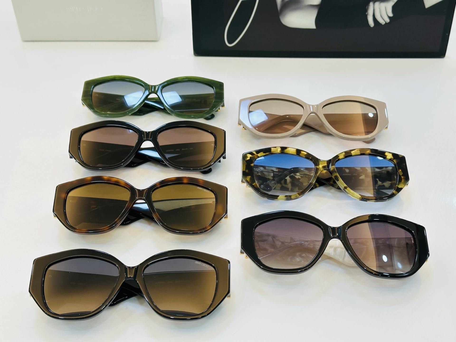 JIMMY CHO* 吉米家 JC5013U Size：56口17-140 新款 坚持一如既往最高品质 