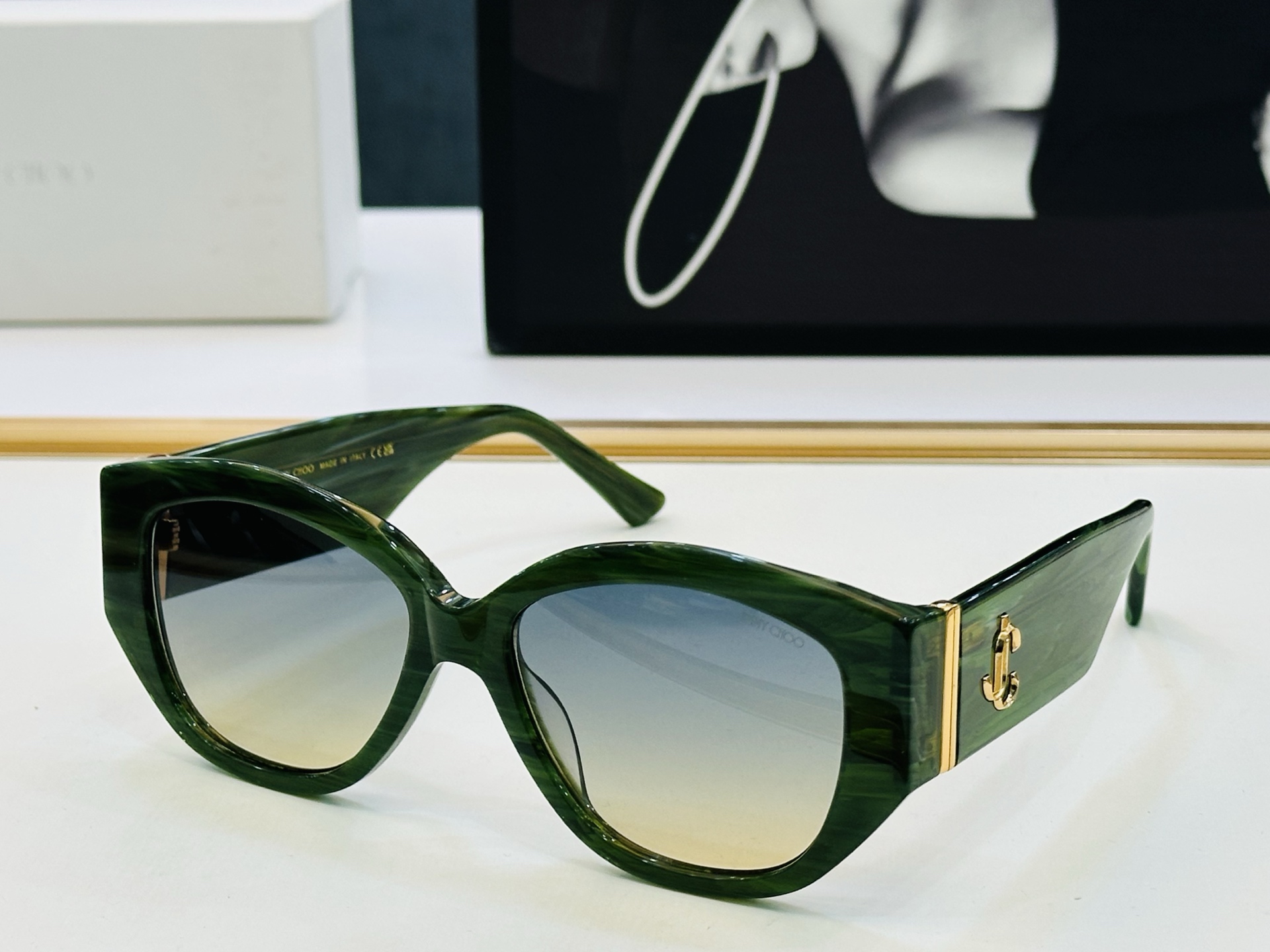 JIMMY CHO* 吉米家 JC5013U Size：56口17-140 新款 坚持一如既往最高品质 