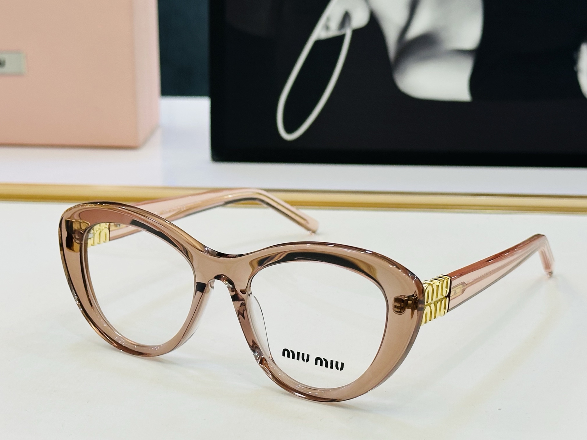 ❤️❤️🆕 谬家 MU07YVF Size：52口19-145 [玫瑰]得意]微笑] Z独具品质 配光架