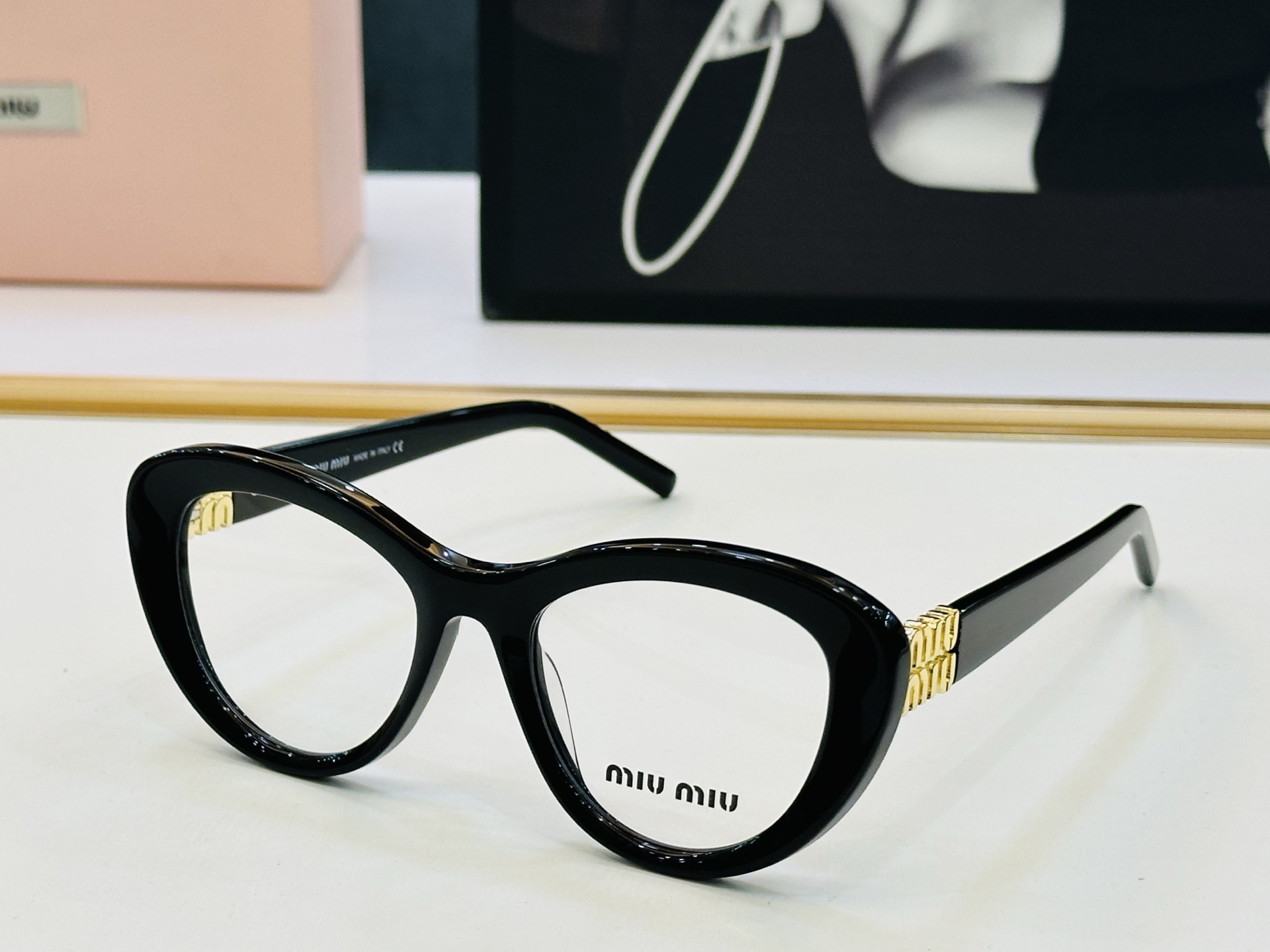 ❤️❤️🆕 谬家 MU07YVF Size：52口19-145 [玫瑰]得意]微笑] Z独具品质 配光架