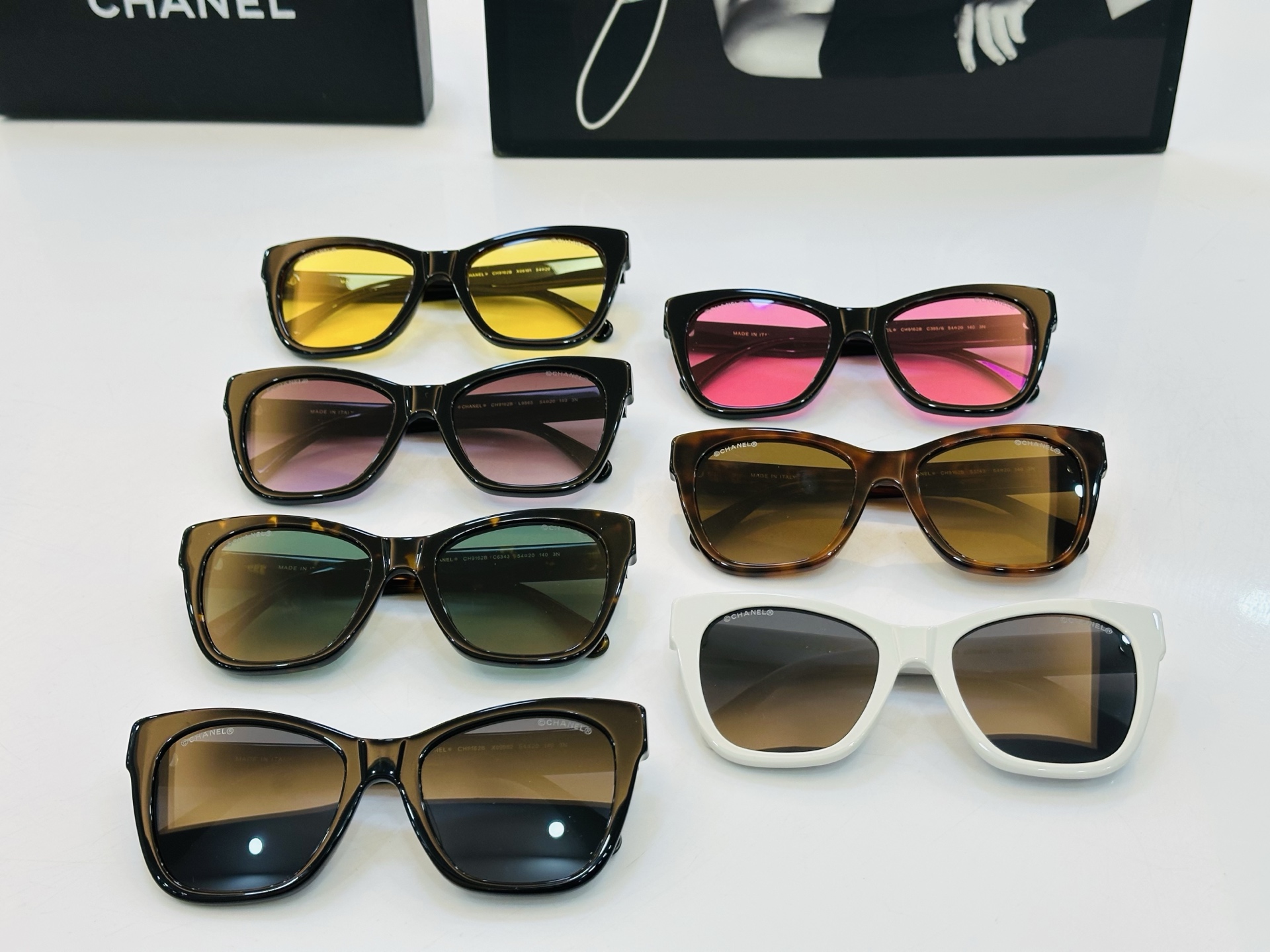 CHANE*香家 CH9162B SIZE：54口20-140 潮流爆款 太阳镜 😍😍高品质 佩戴舒适 