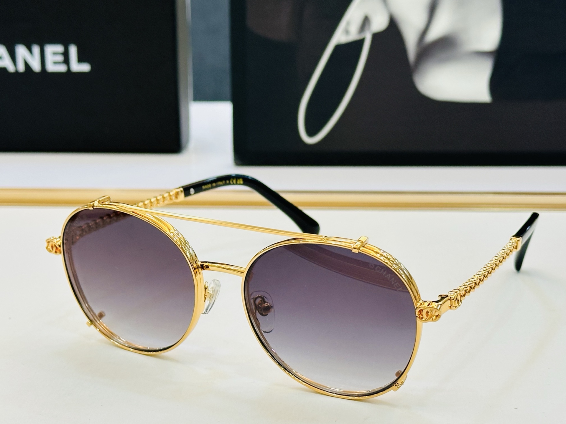 CHANE*香家 CH4291 SIZE：56口18-145 潮流爆款 😍😍高品质 佩戴舒适 b官网款墨