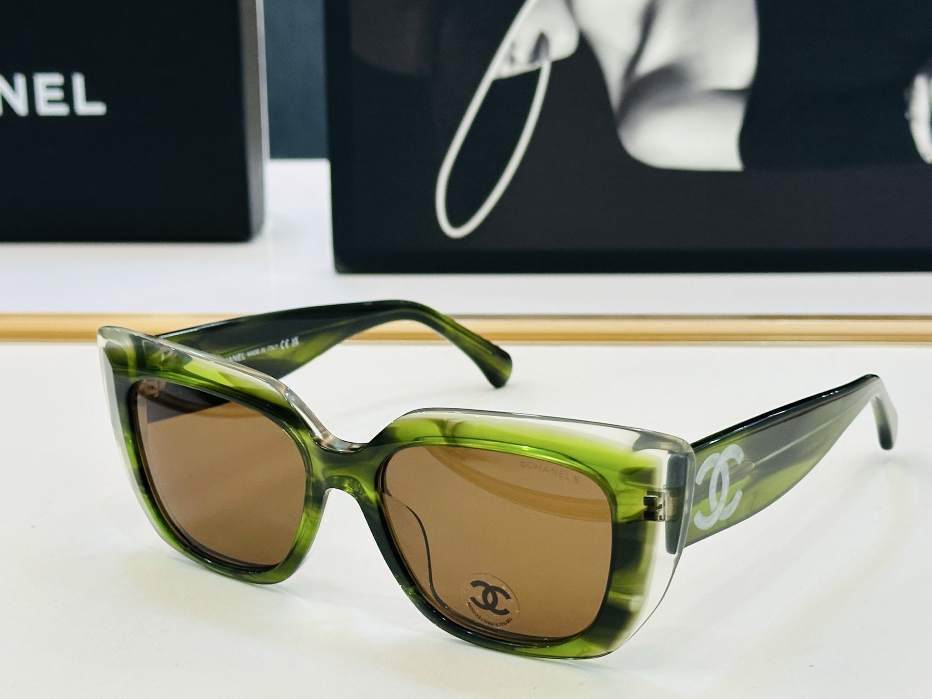 🆕 【CHANE*/香家】MODEL: CH71767 Size：53口17-140 💅🏻💓F 太阳镜