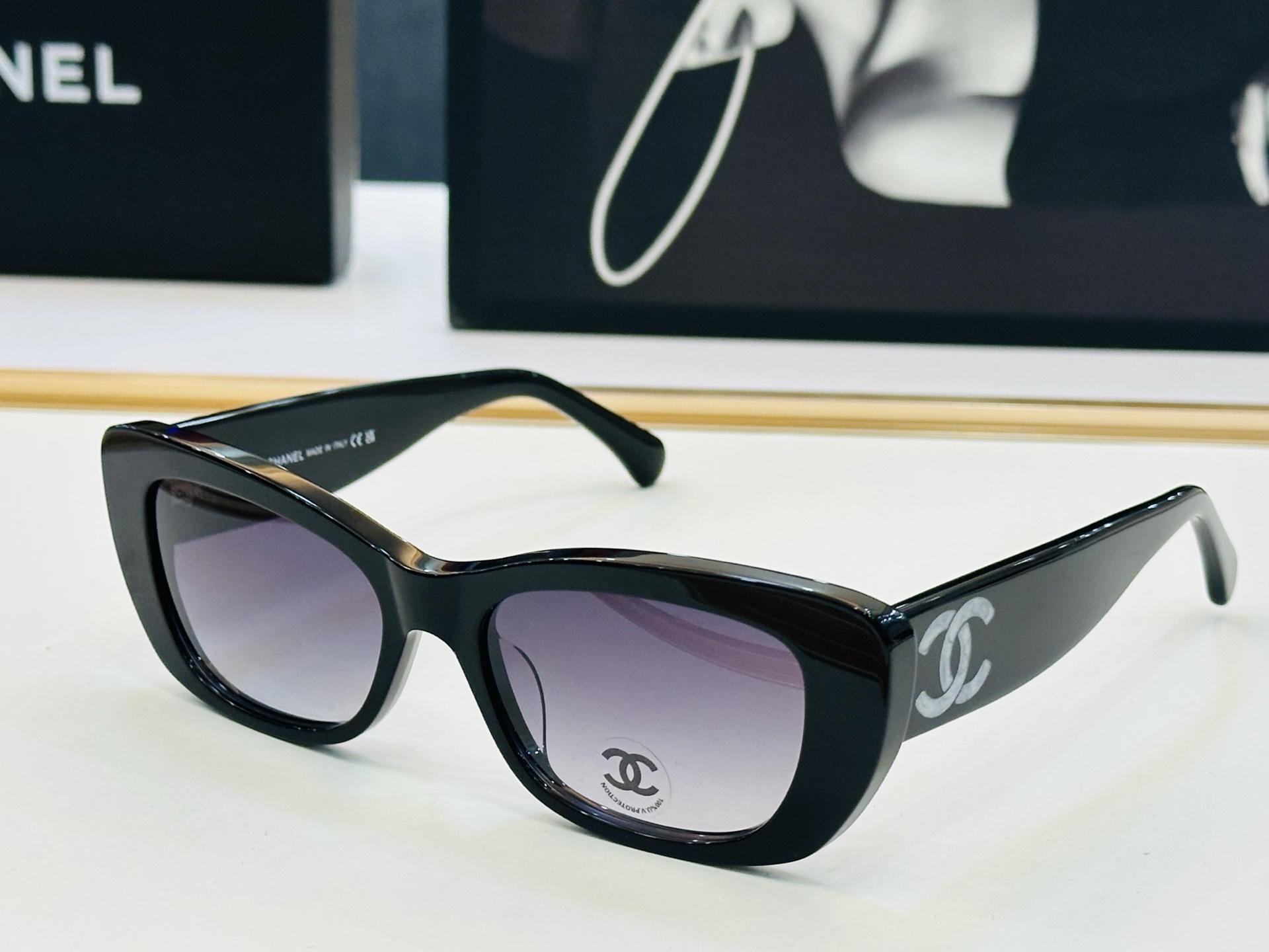 🆕 【CHANE*/香家】MODEL: CH71766 Size：53口17-140 💅🏻💓F 太阳镜