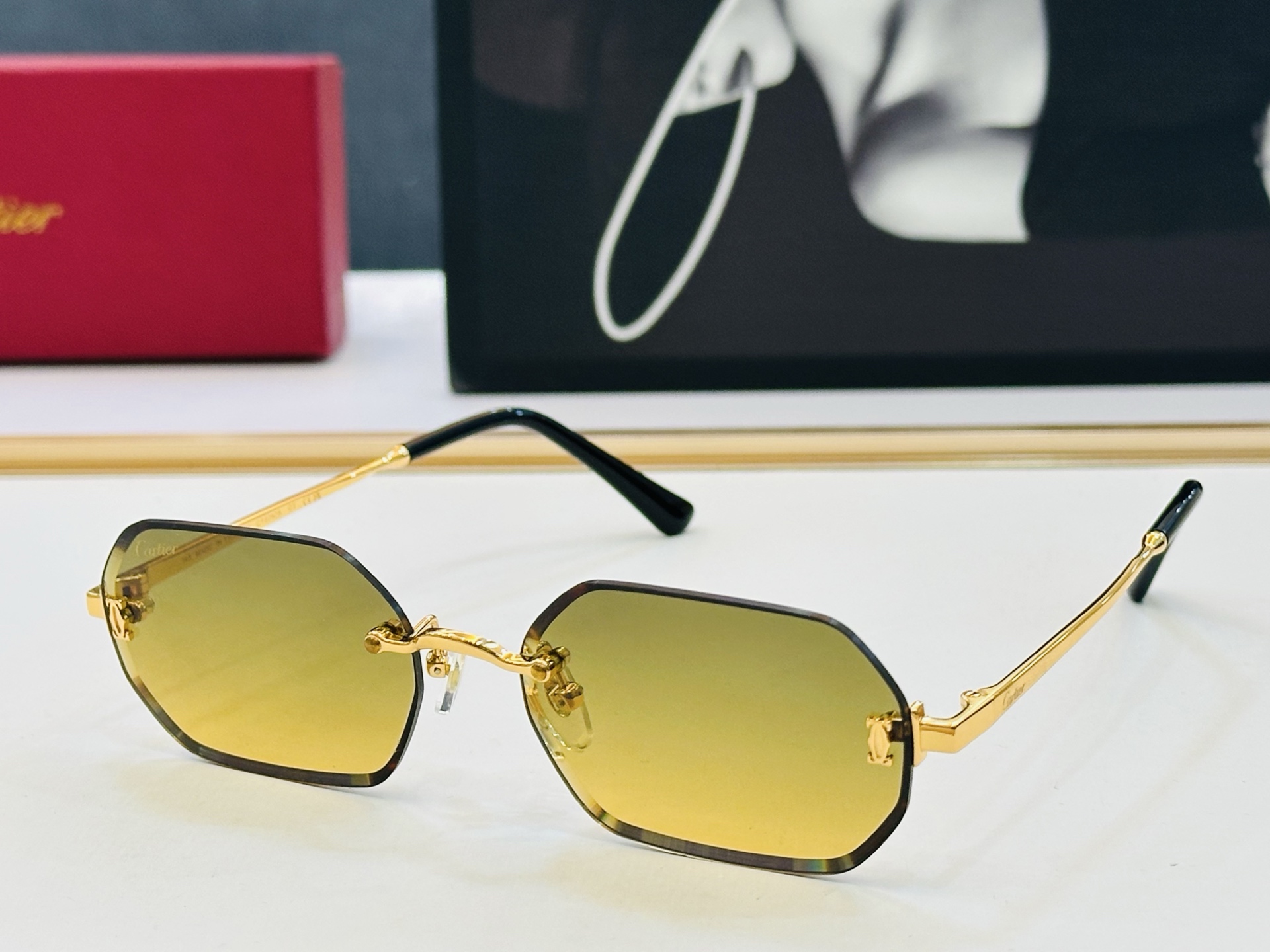 🆕 原版Cartie* 卡家 太阳镜 CT0792S Size：56口17-143 电镀工艺精湛大牌品 