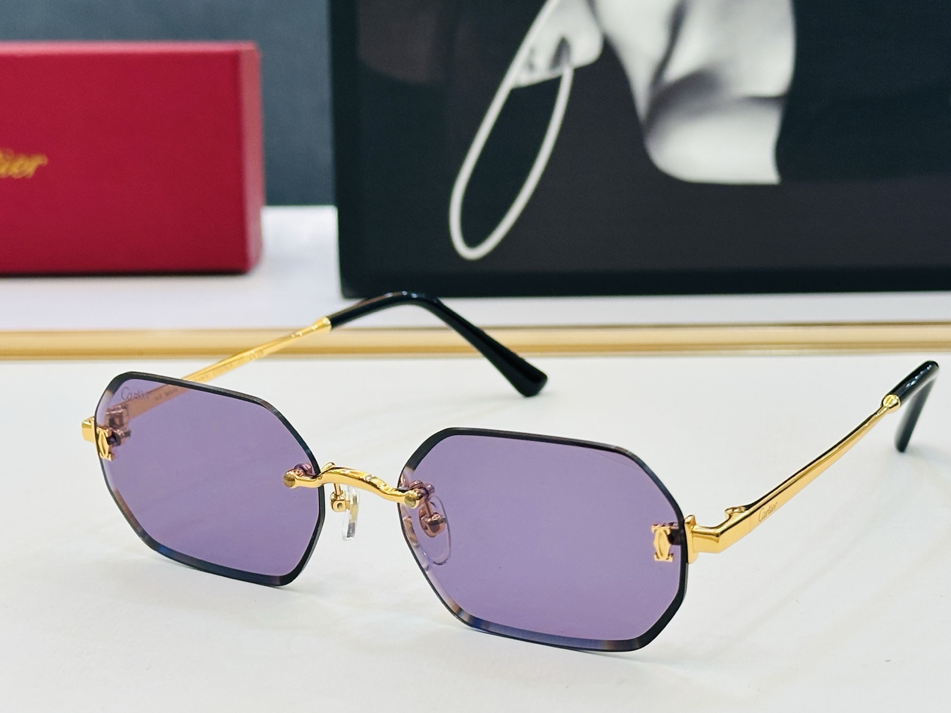 🆕 原版Cartie* 卡家 太阳镜 CT0792S Size：56口17-143 电镀工艺精湛大牌品 