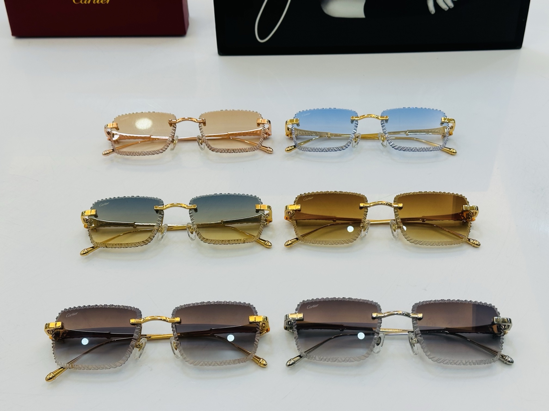 Cartie* 卡家 CT01841 太阳镜 Size：56口18-145 工艺精湛气质十足！bm男女同