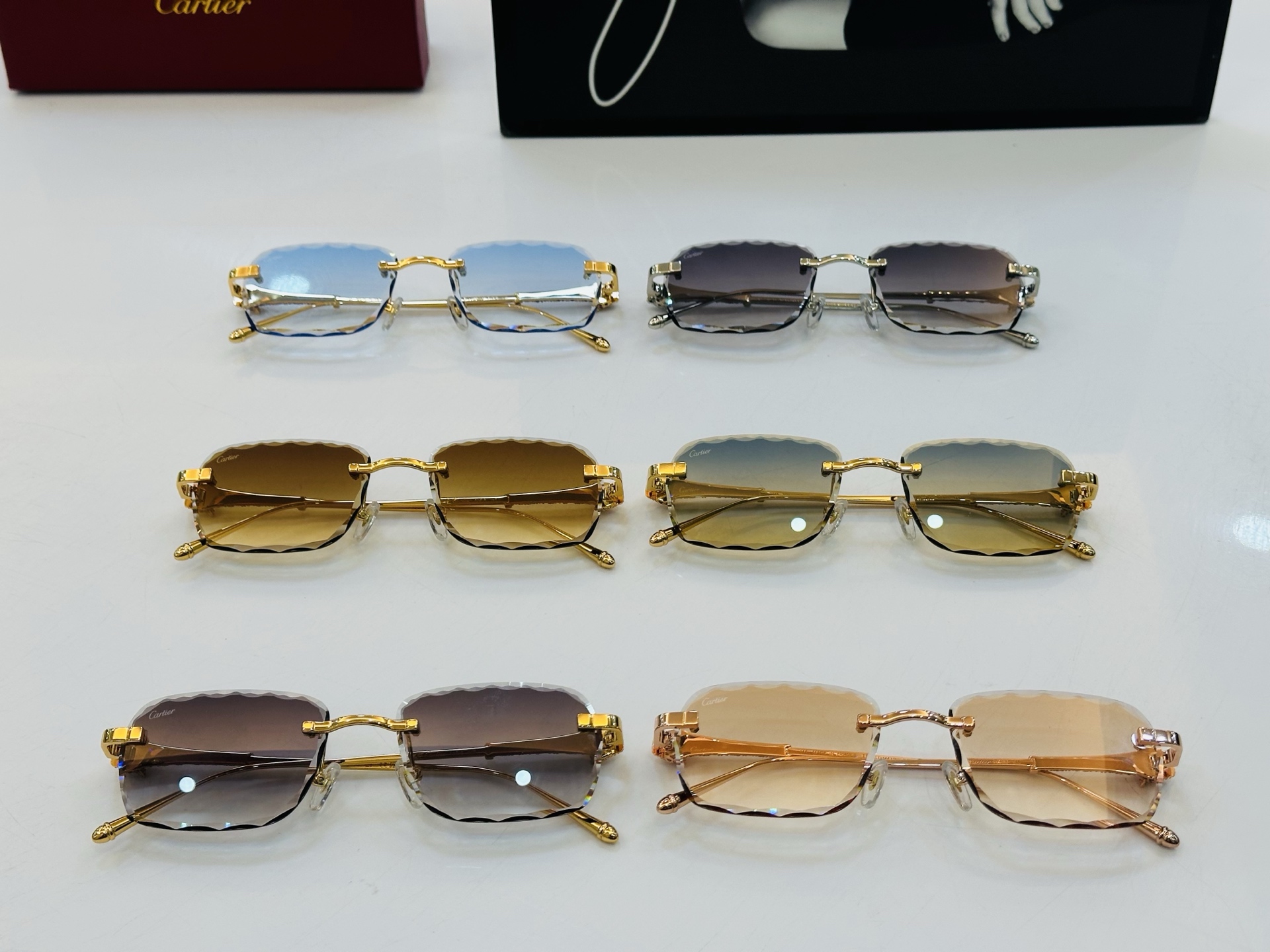 Cartie* 卡家 CT01842 太阳镜 Size：56口18-145 工艺精湛气质十足！bm男女同