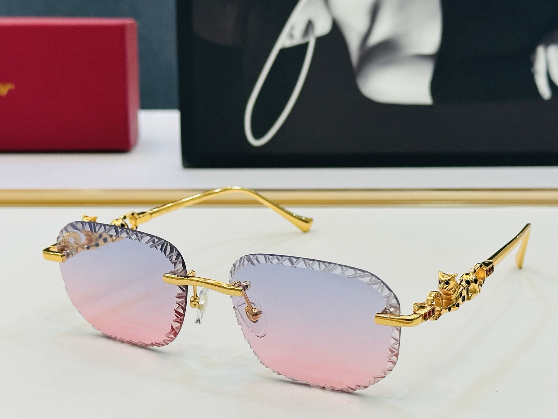 Cartie* 卡家 CT01843 太阳镜 Size：56口18-145 工艺精湛气质十足！bm男女同