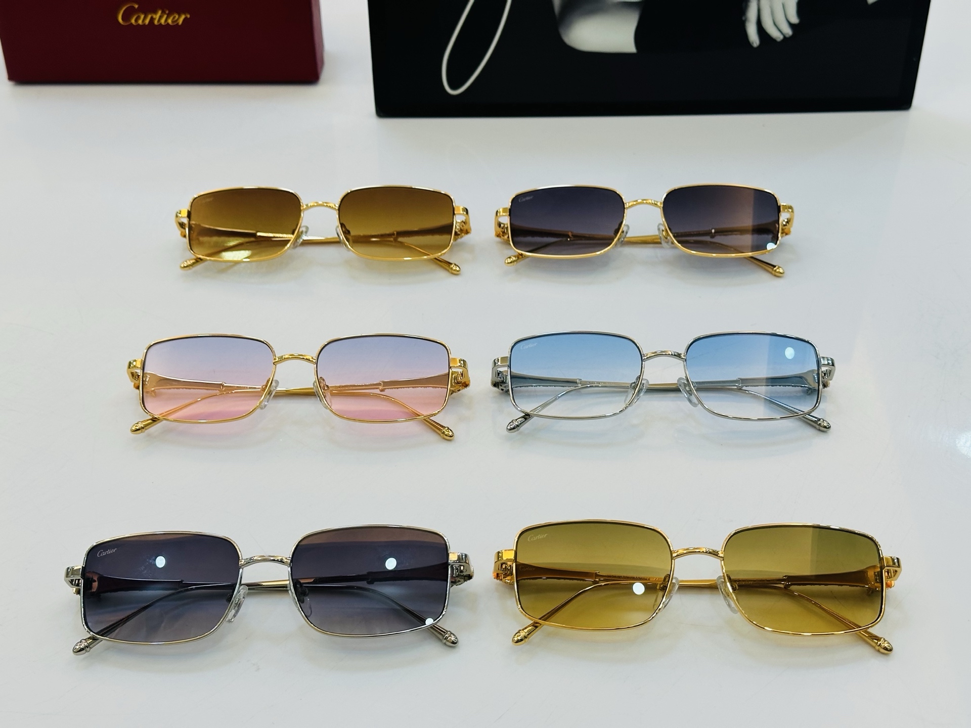 Cartie* 卡家 CT01844 太阳镜 Size：56口17-145 工艺精湛气质十足！bm男女同