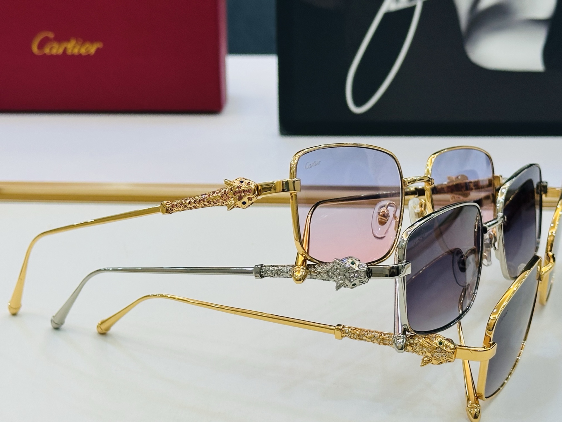 Cartie* 卡家 CT01844 太阳镜 Size：56口17-145 工艺精湛气质十足！bm男女同