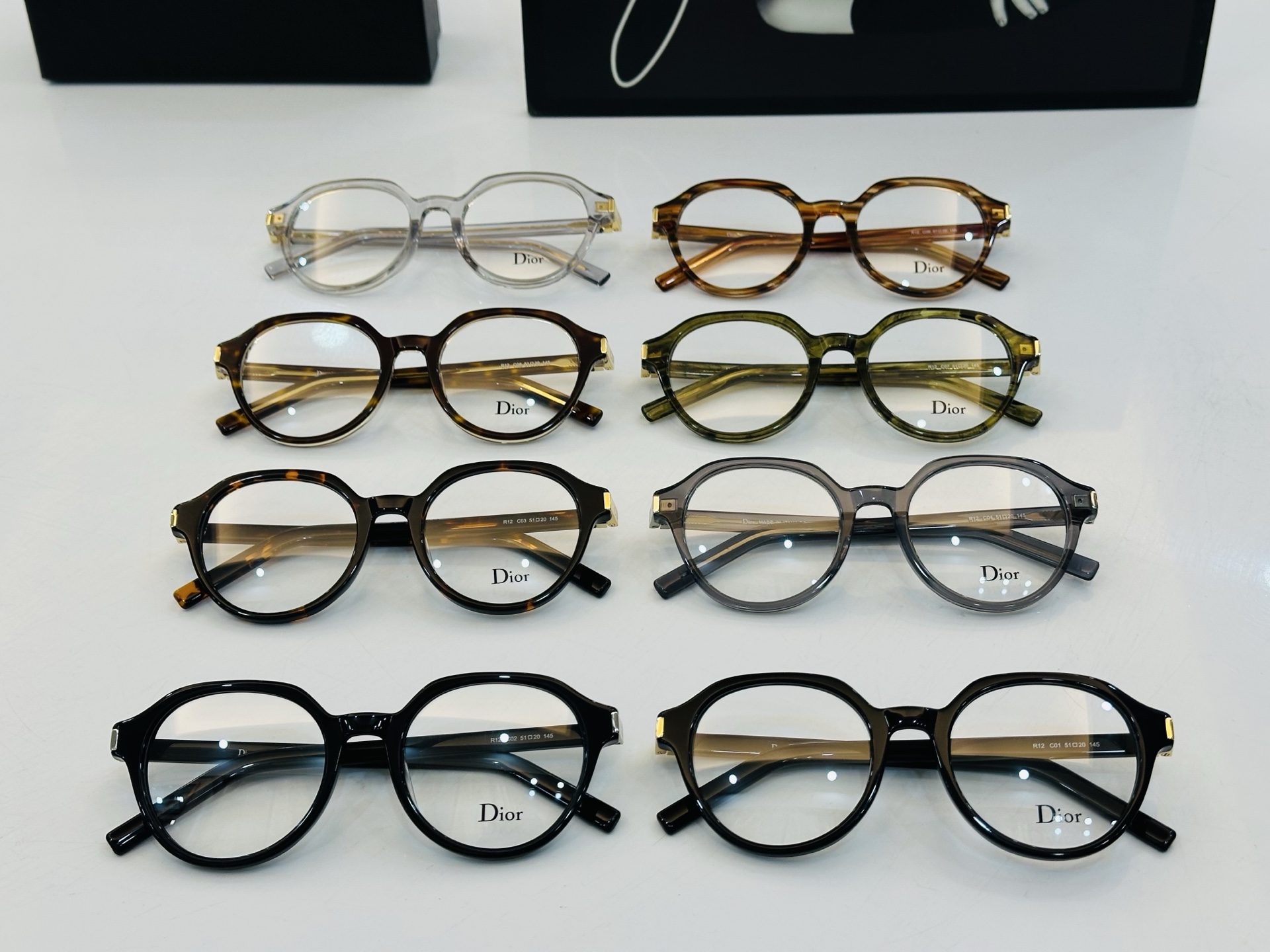 推荐 Dio* 迪家 R12 Size：51口20-145 时尚达人超爱💞 L时尚百搭 配光架