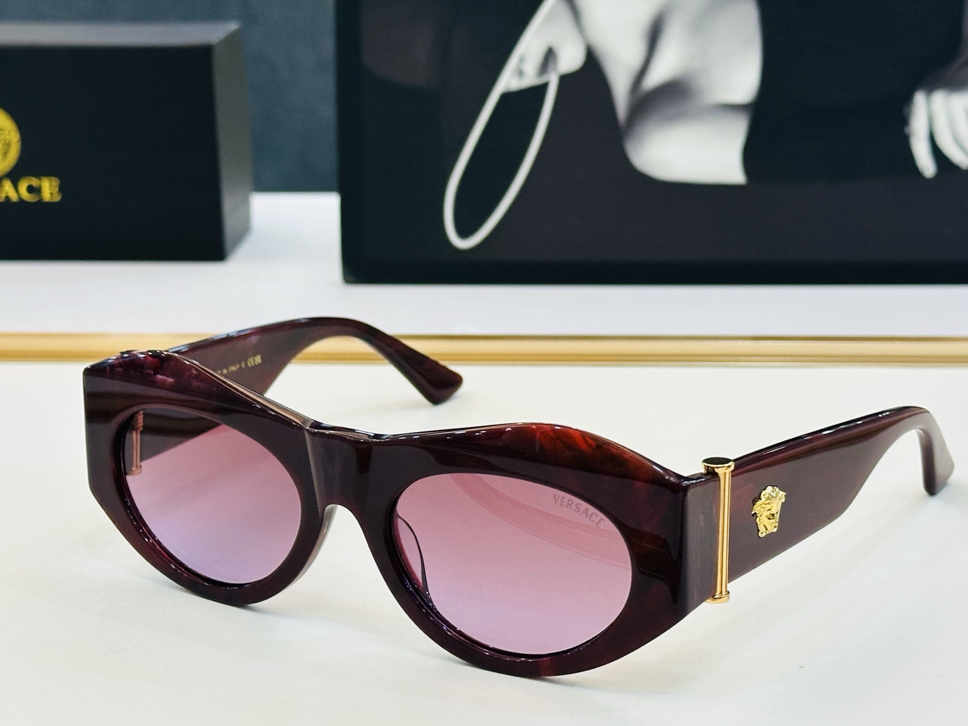 ❤️❤️范思家 VERSACE✨✨✨MODEL：VE4477U Size：54口20-143 ✨D 有范