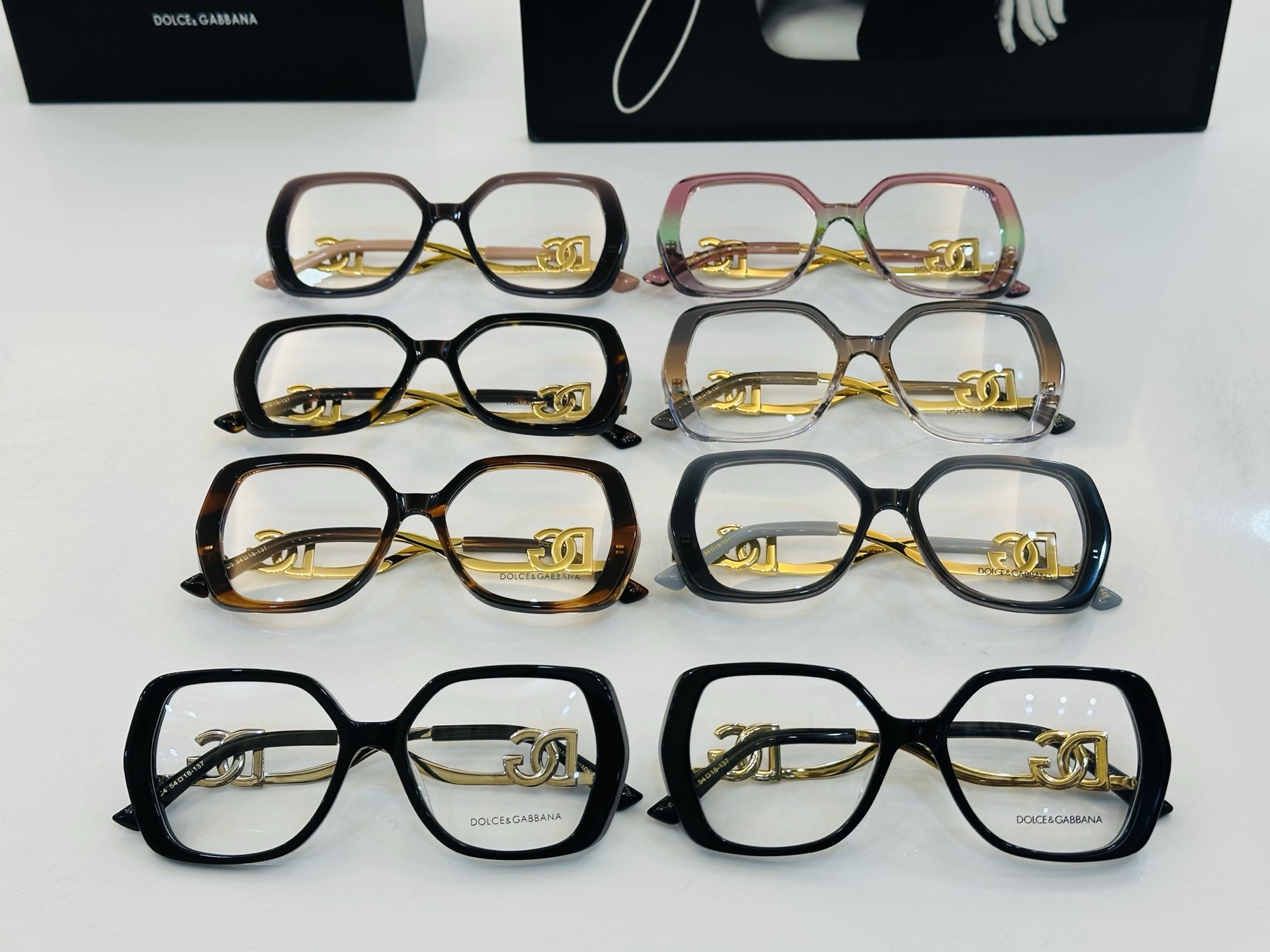 DOLCE&GABBANA* 杜家 DG3285 size：54口18-137 质量杠杠的 👍喜欢的快下