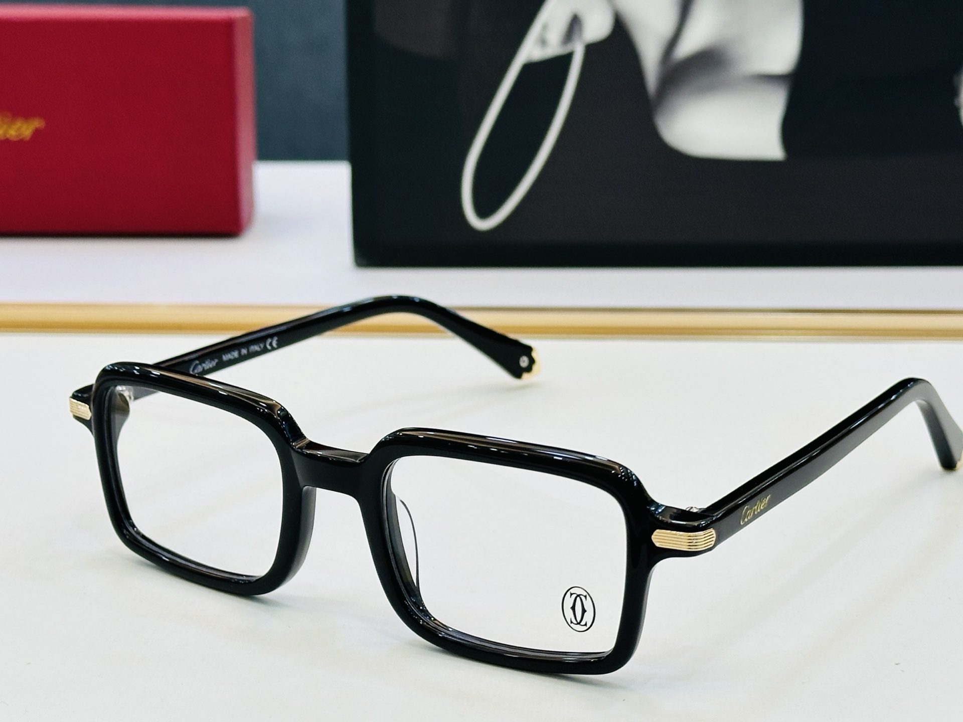 Cartier-卡家 ✨CT0539S Size：51口22-145 不挑脸型 简约大气 时尚休闲 👌👃