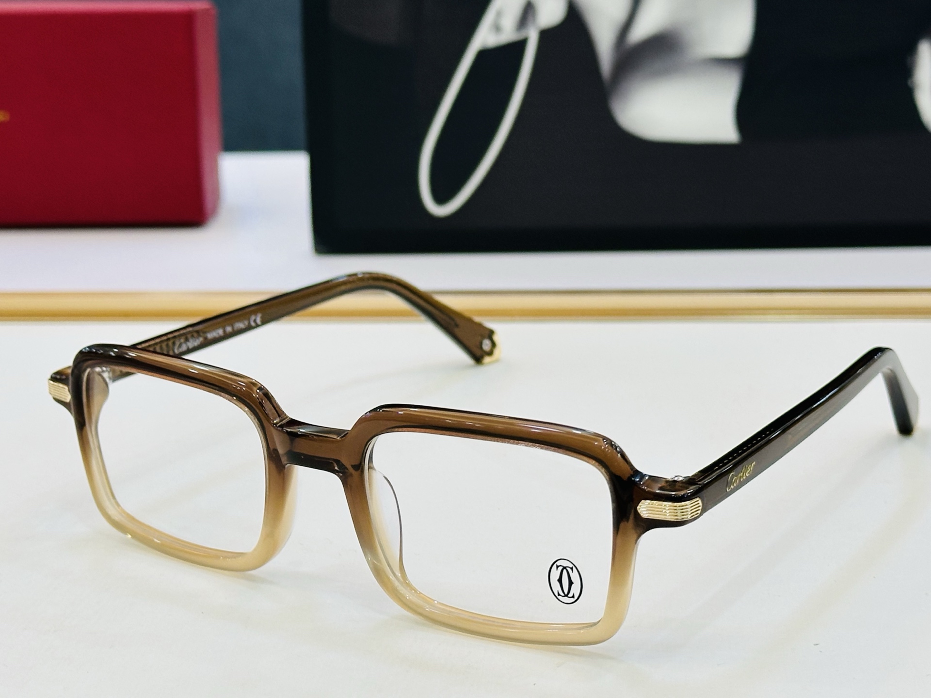 Cartier-卡家 ✨CT0539S Size：51口22-145 不挑脸型 简约大气 时尚休闲 👌👃