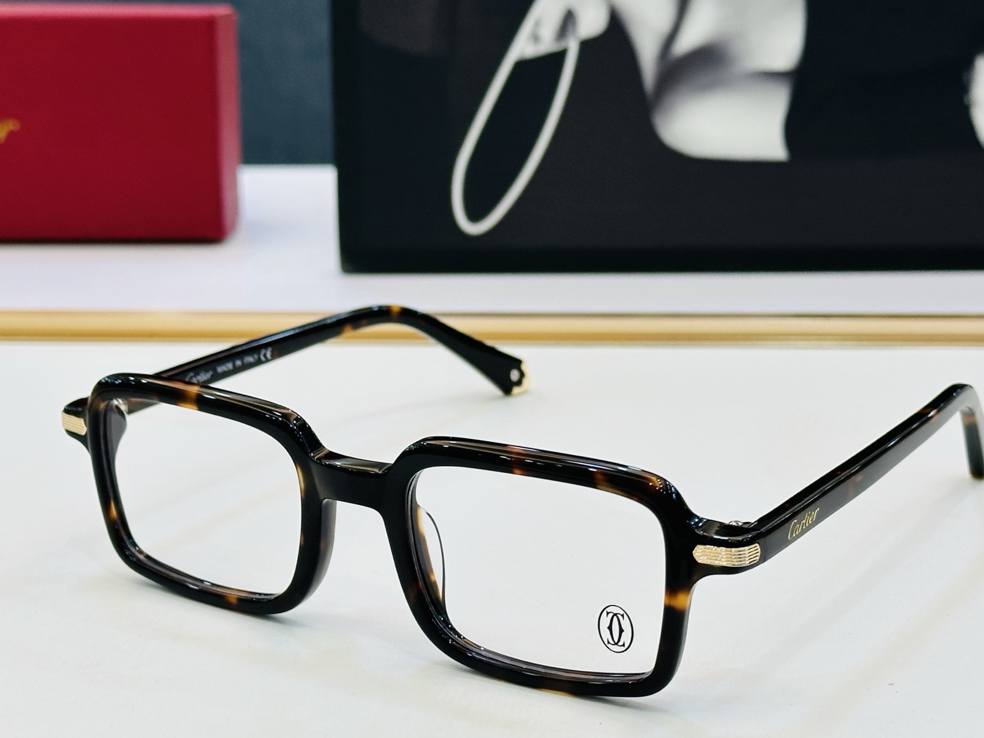 Cartier-卡家 ✨CT0539S Size：51口22-145 不挑脸型 简约大气 时尚休闲 👌👃