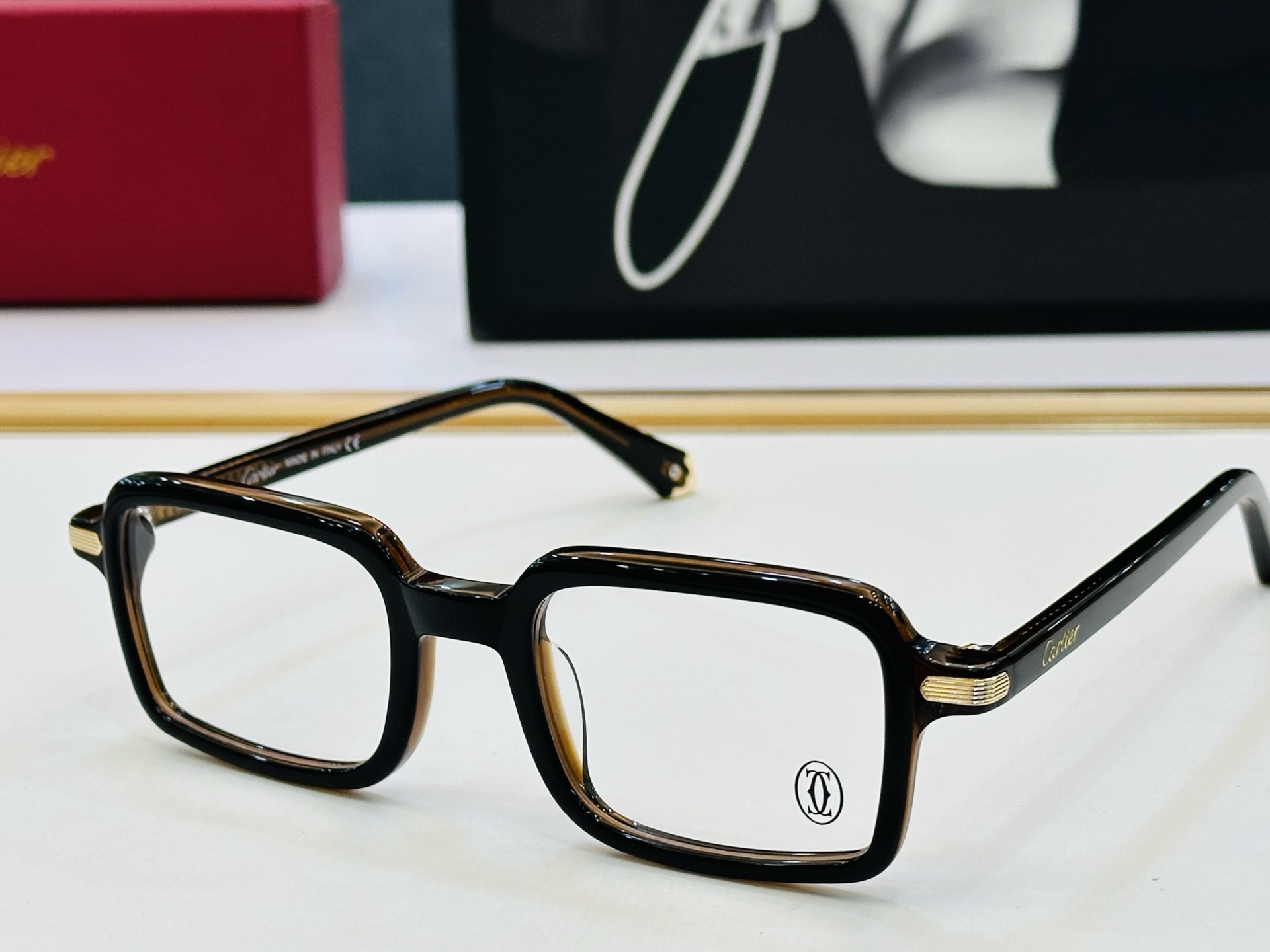 Cartier-卡家 ✨CT0539S Size：51口22-145 不挑脸型 简约大气 时尚休闲 👌👃