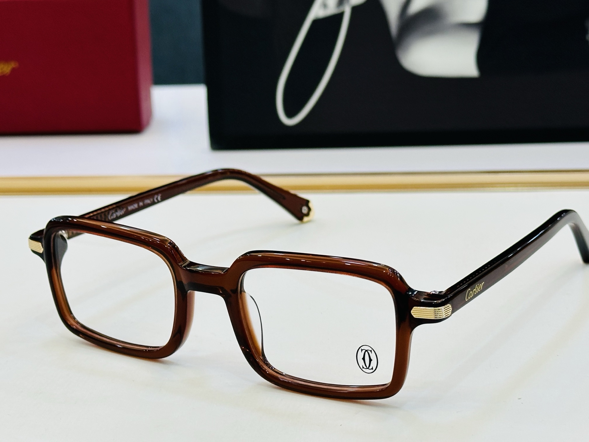 Cartier-卡家 ✨CT0539S Size：51口22-145 不挑脸型 简约大气 时尚休闲 👌👃