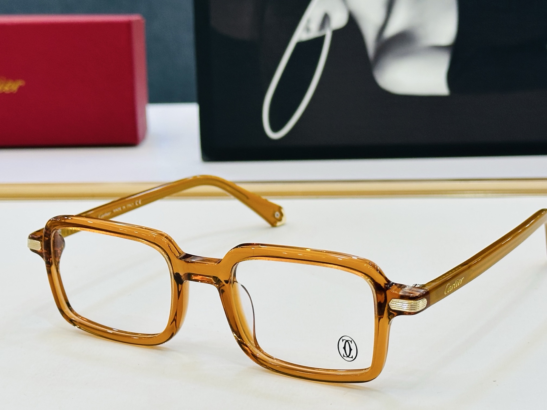 Cartier-卡家 ✨CT0539S Size：51口22-145 不挑脸型 简约大气 时尚休闲 👌👃