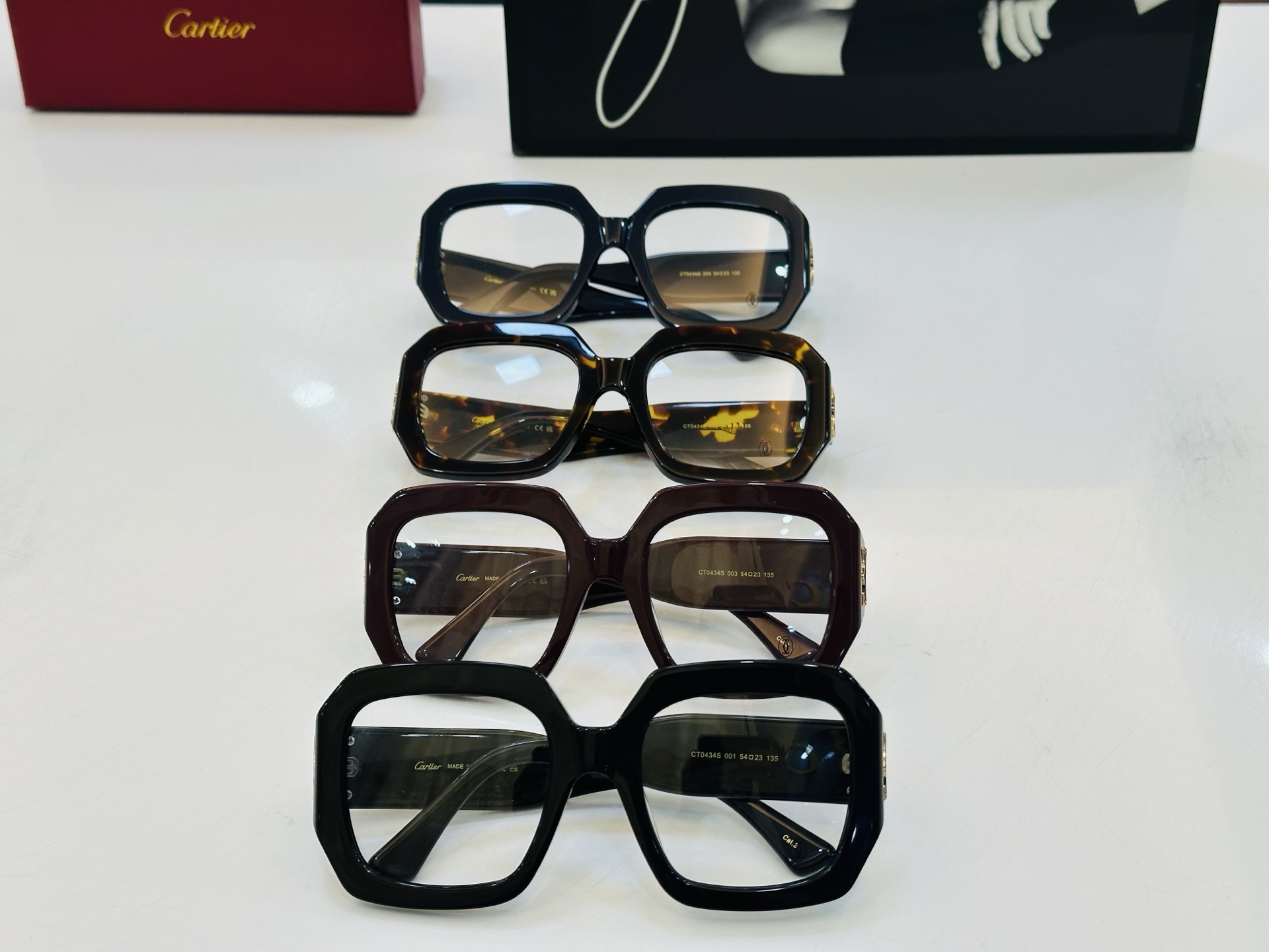 Cartie* 卡家 太阳镜 CT0434S Size：54口23-135 电镀工艺精湛气质十足！配光镜