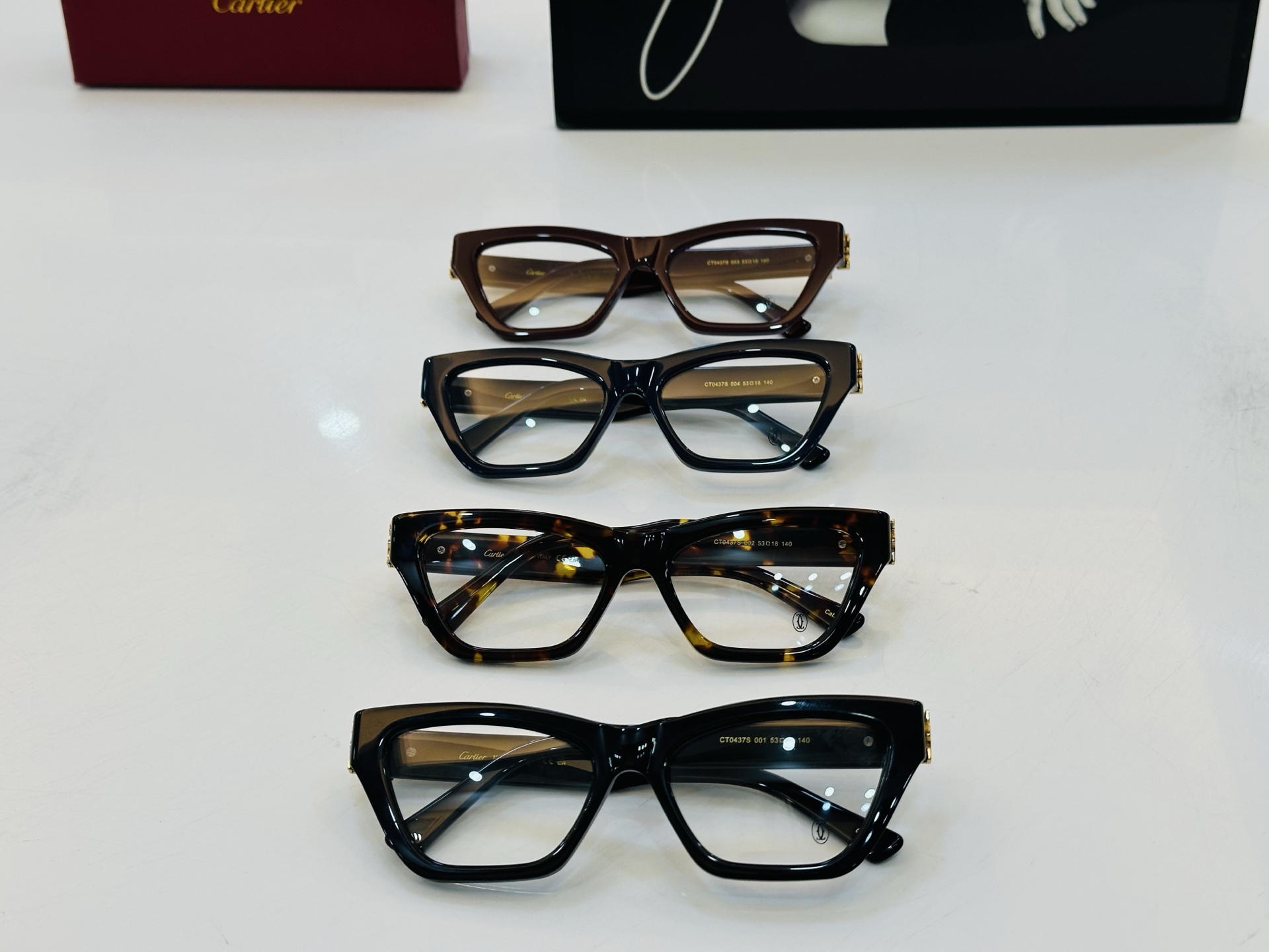 Cartie* 卡家 太阳镜 CT0437S Size：53口18-140 电镀工艺精湛气质十足！配光镜