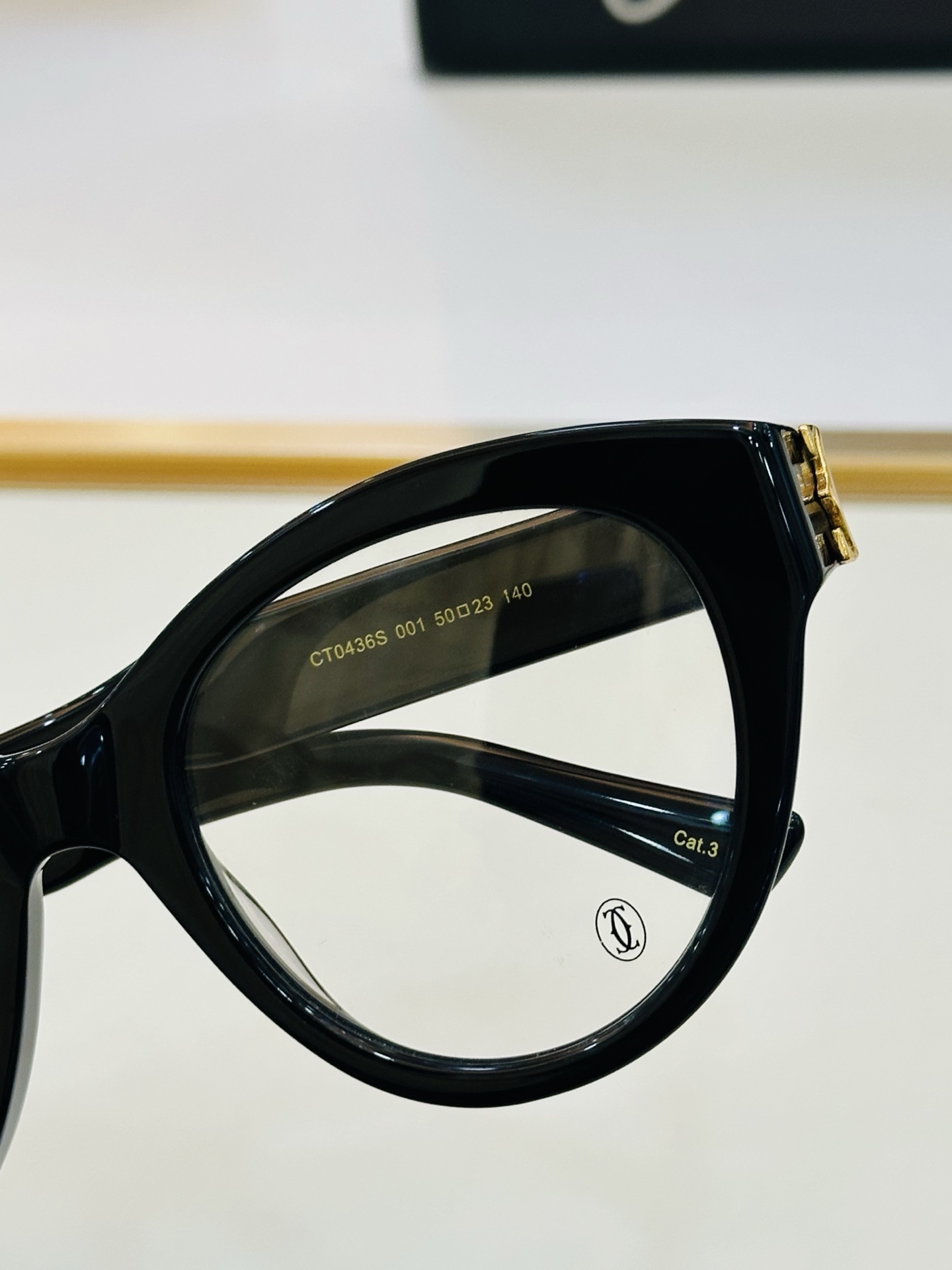 Cartie* 卡家 太阳镜 CT0436S Size：50口23-140 电镀工艺精湛气质十足！配光镜