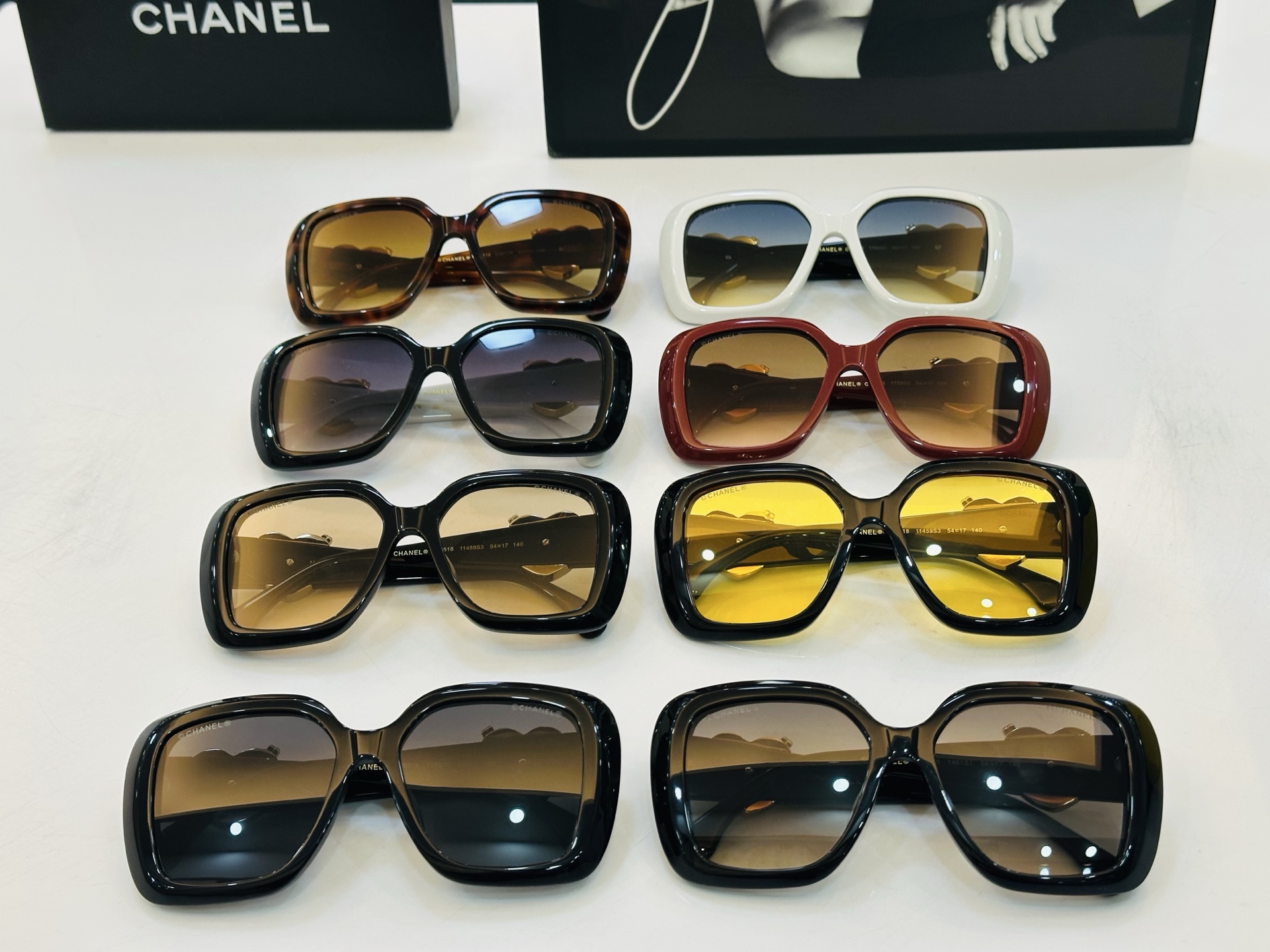 🆕 【CHANE*/香家】MODEL:CH5518 Size：54口17-140 💅🏻💓L太阳镜