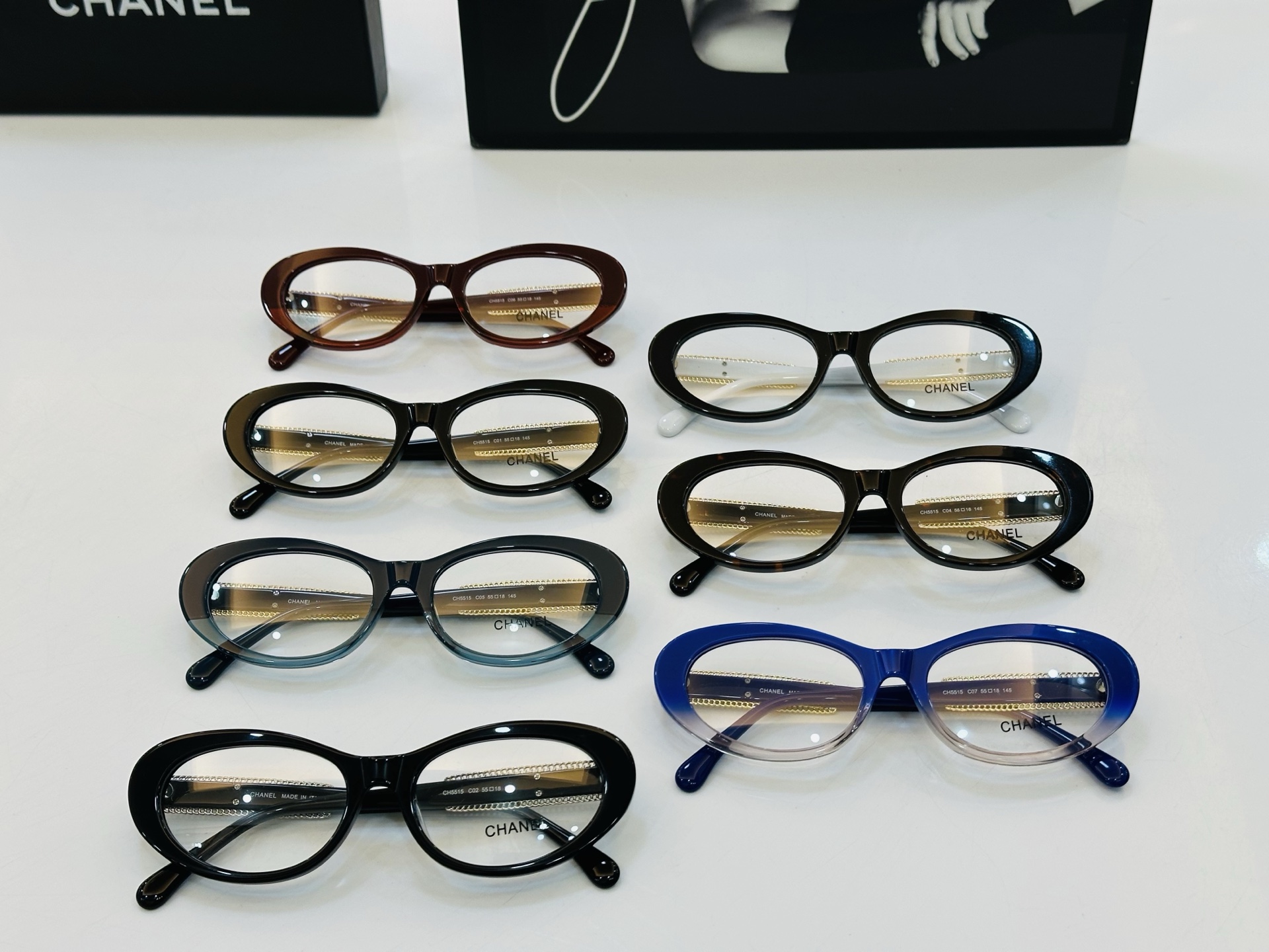 【CHANE*/香家】MODEL:CH5515 size: 55口18-145 💅🏻💅🏻超轻镜框推荐☝👓
