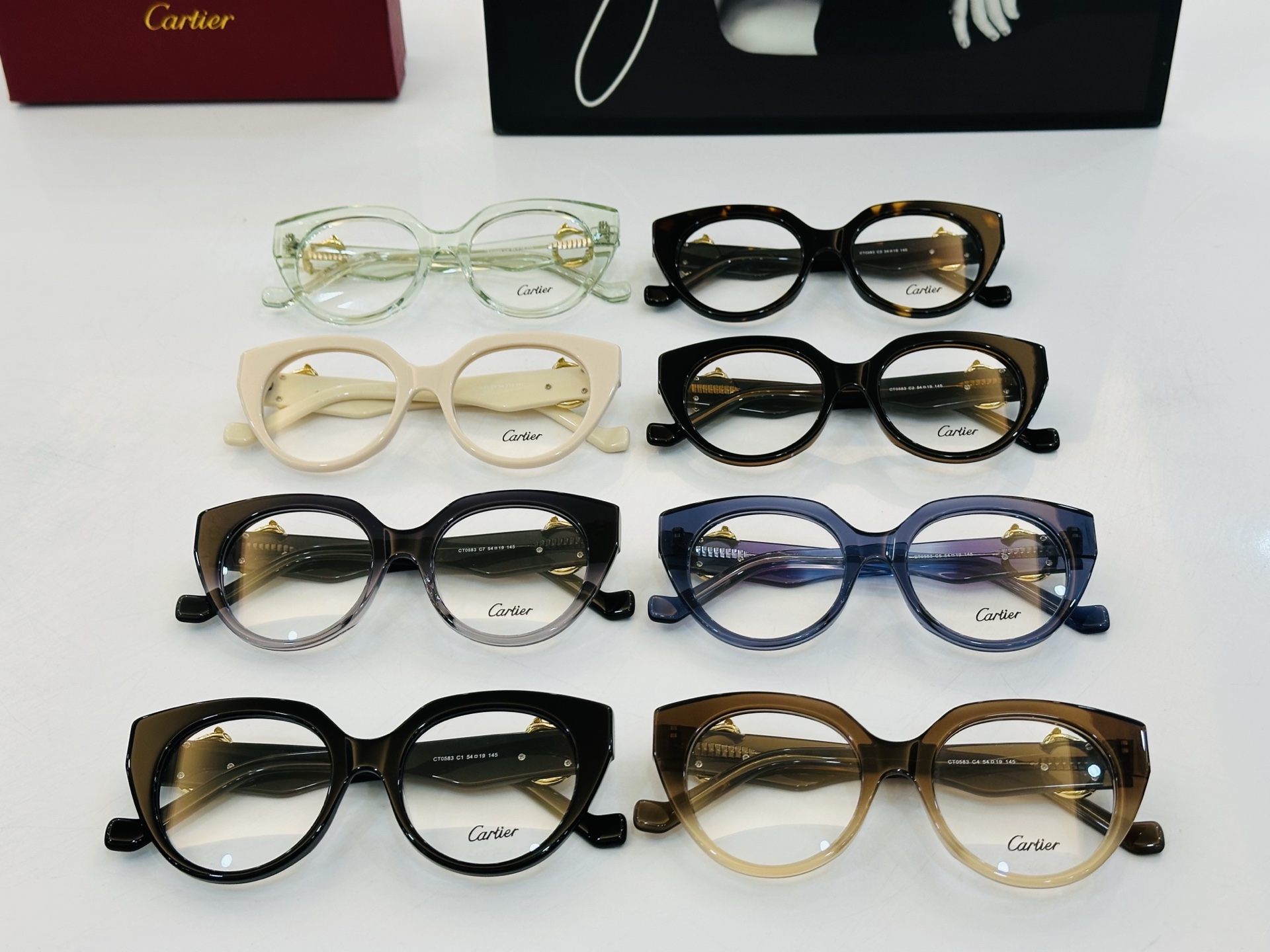 Cartie* 卡家 太阳镜 CT0583 Size：54口19-145 工艺精湛气质十足！Z男女同款 