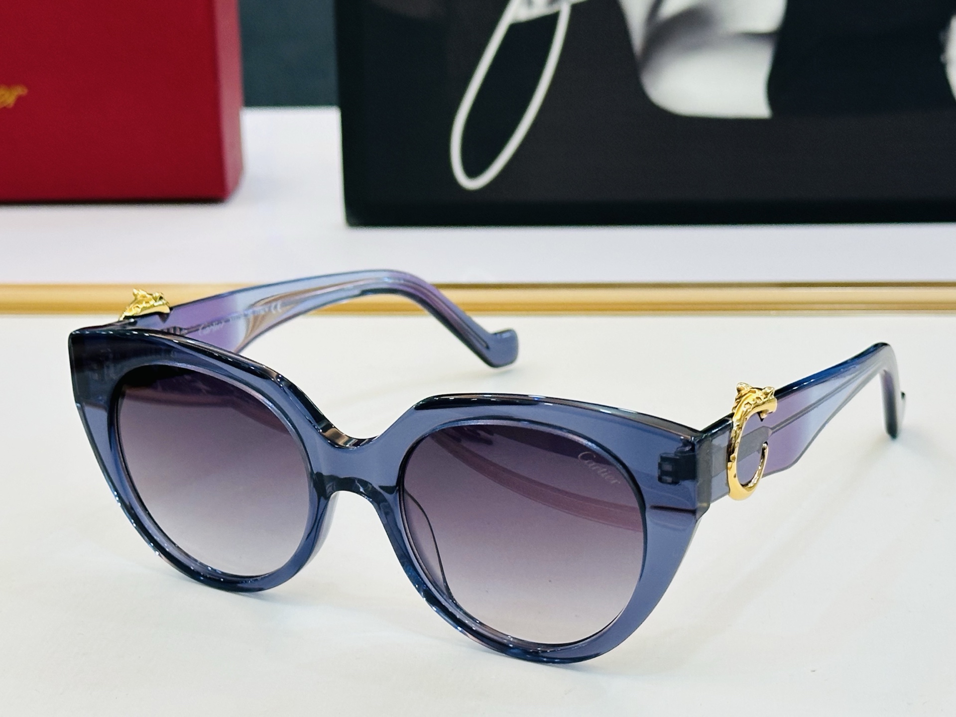 Cartie* 卡家 太阳镜 CT0583 Size：54口19-145 工艺精湛气质十足！Z男女同款