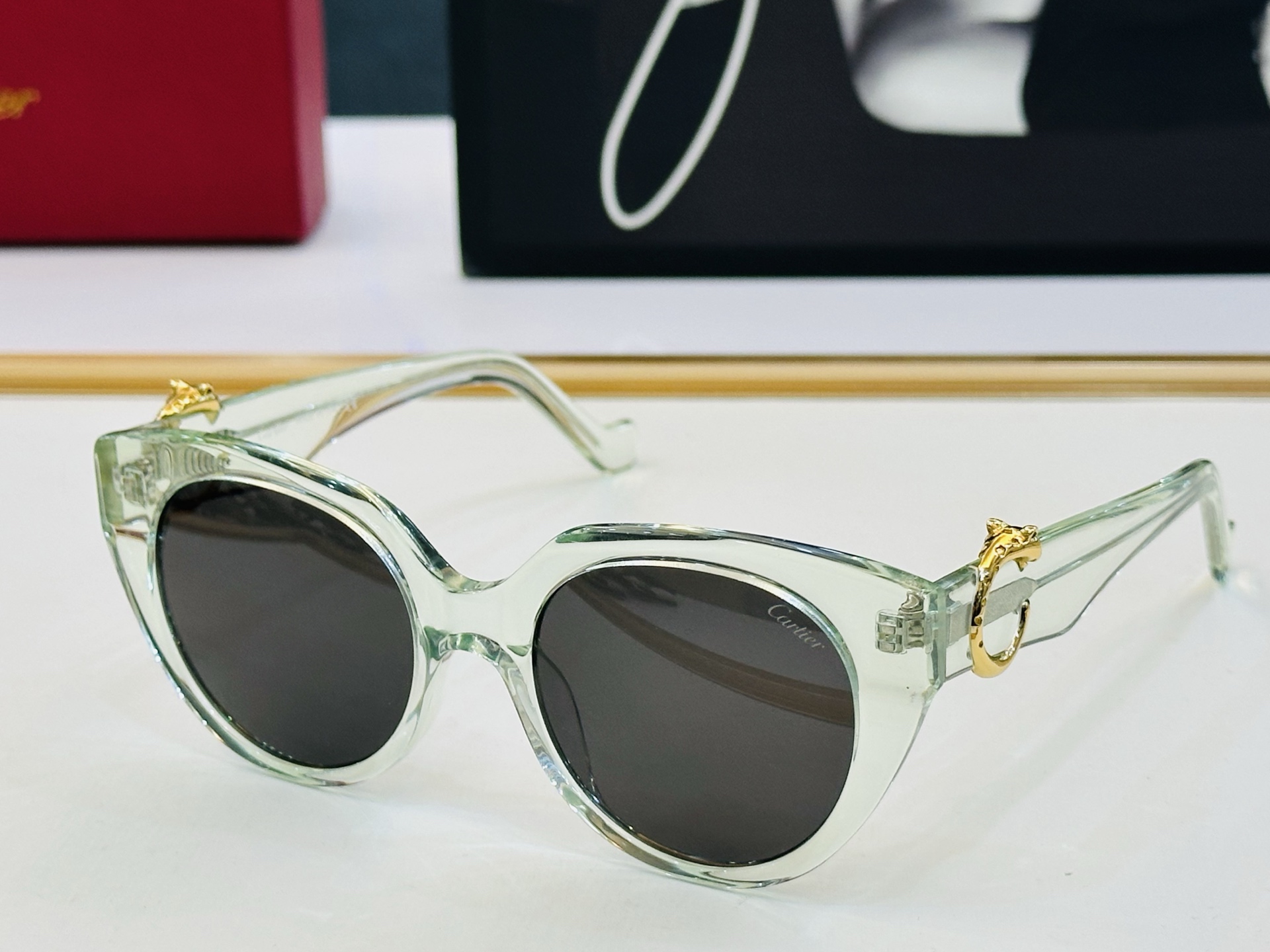 Cartie* 卡家 太阳镜 CT0583 Size：54口19-145 工艺精湛气质十足！Z男女同款