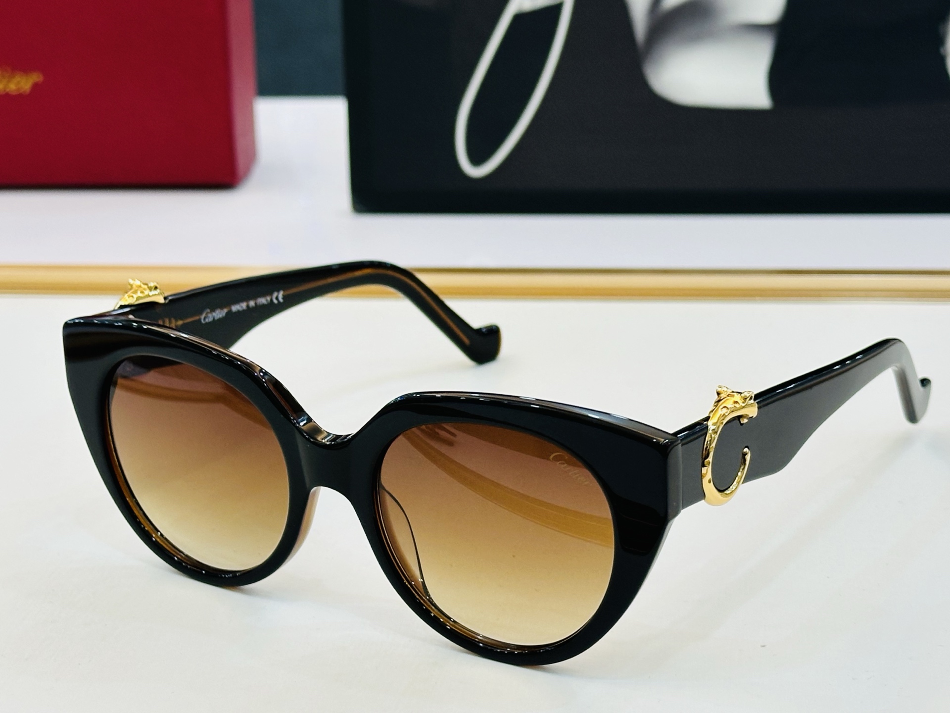 Cartie* 卡家 太阳镜 CT0583 Size：54口19-145 工艺精湛气质十足！Z男女同款