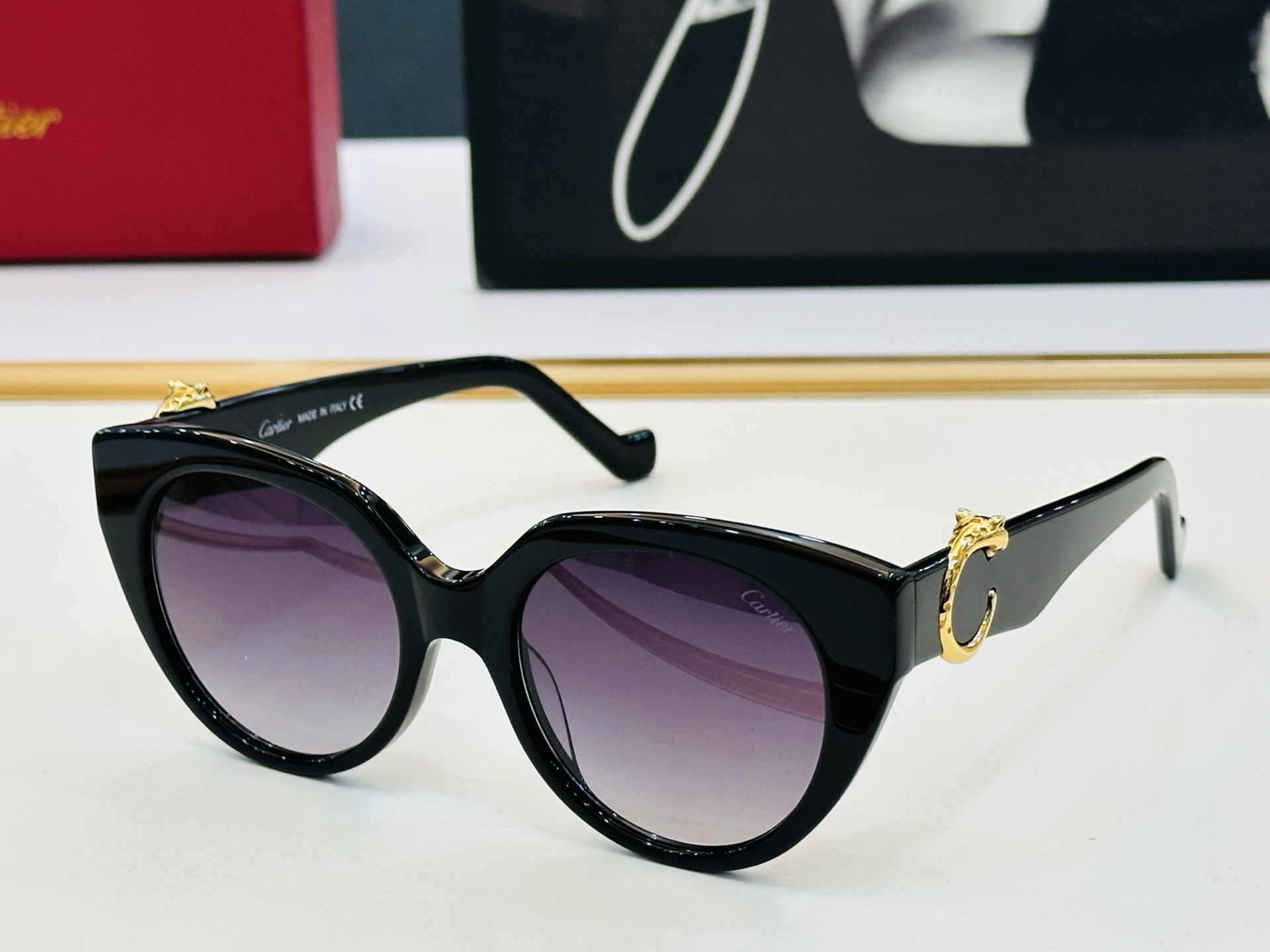 Cartie* 卡家 太阳镜 CT0583 Size：54口19-145 工艺精湛气质十足！Z男女同款