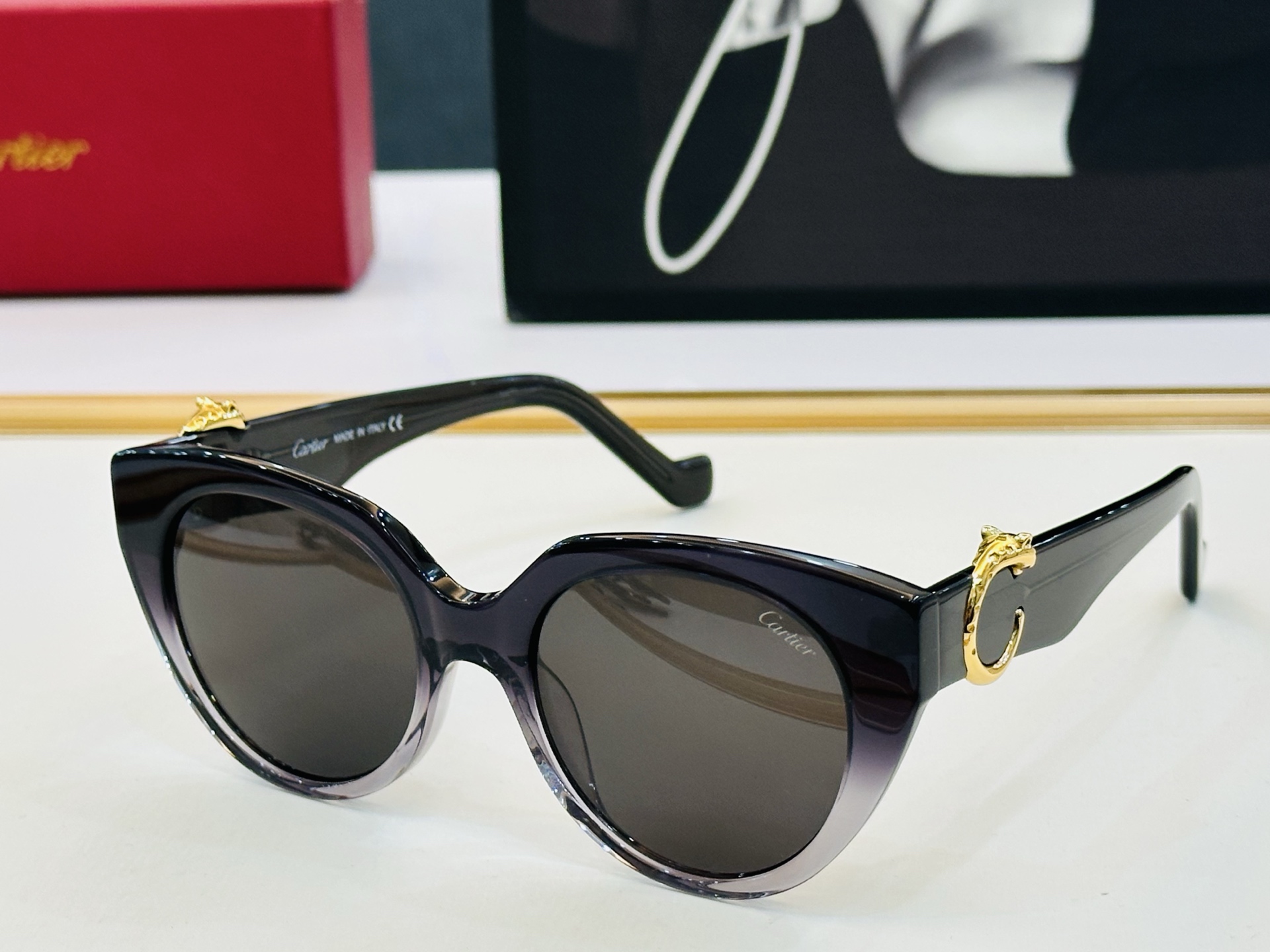 Cartie* 卡家 太阳镜 CT0583 Size：54口19-145 工艺精湛气质十足！Z男女同款