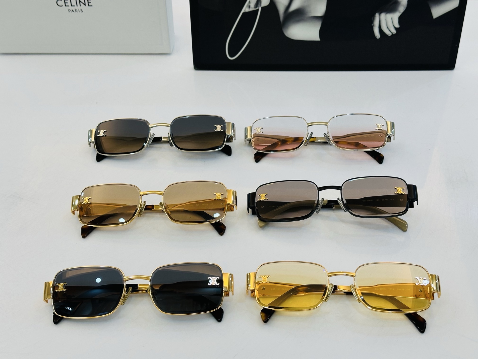 【CELINE】赛琳 CL42132U Size：56口19-145 一直热销的款式 欧美风 光泽度好 