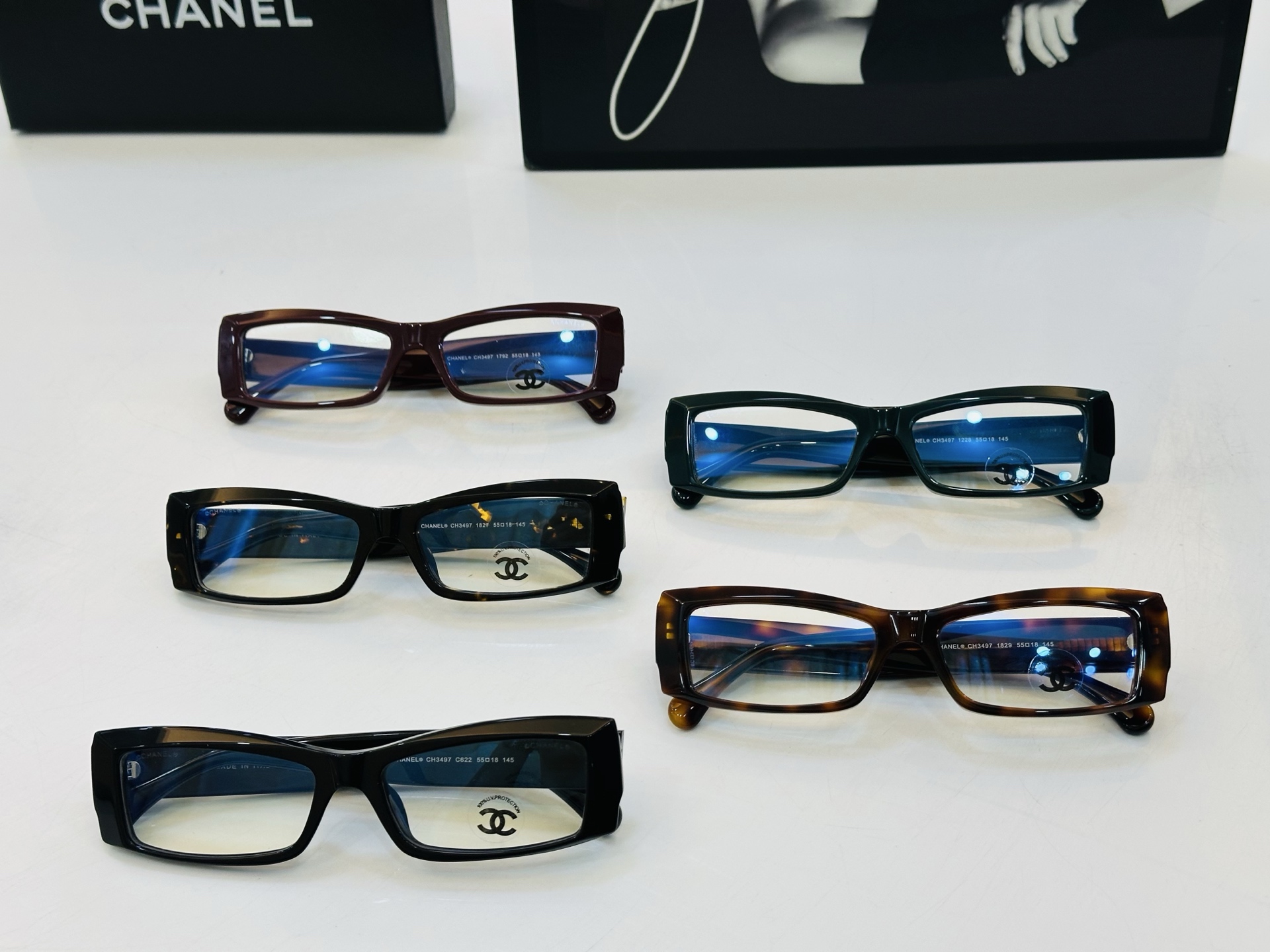 【CHANE*/香家】MODEL:CH3497 size: 55口18-145 💅🏻💅🏻超轻镜框推荐☝👓