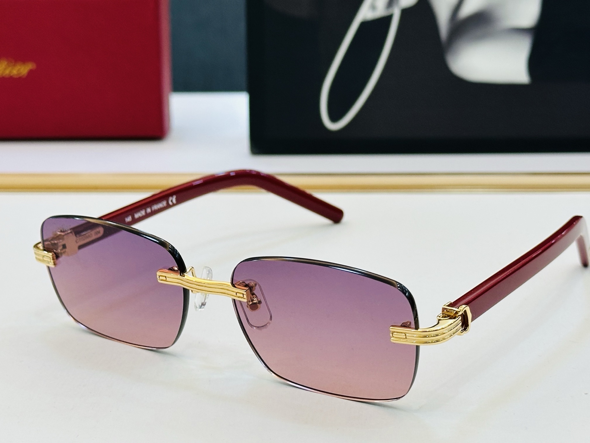 Cartie* 卡家 太阳镜 CT0286O Size：56口17-145 电镀工艺精湛气质十足！A男女