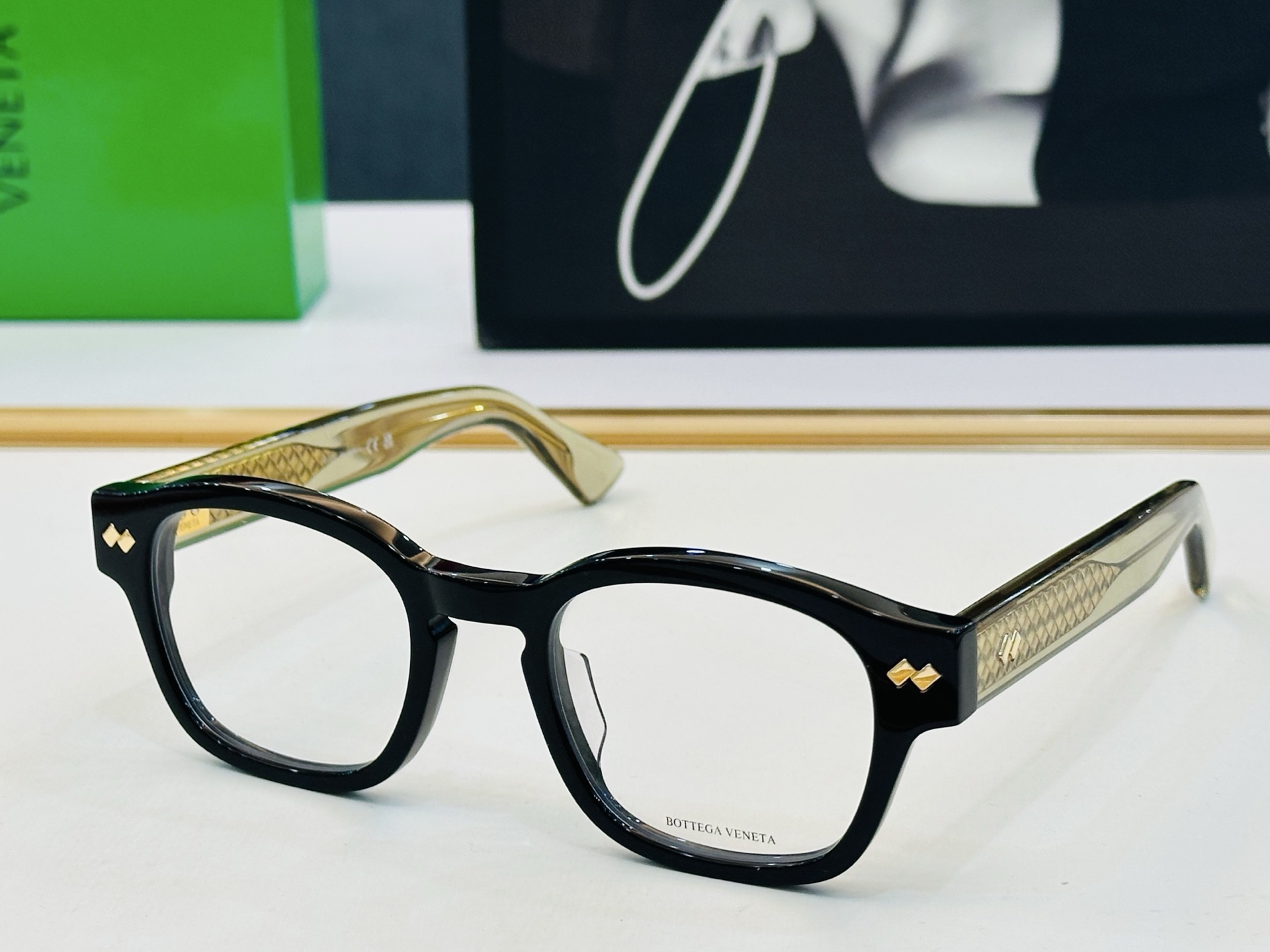 宝缇嘉 BV1445OA Size：51口22-145 实物更美 现货发售！💕q细节全部实拍展示 微笑]