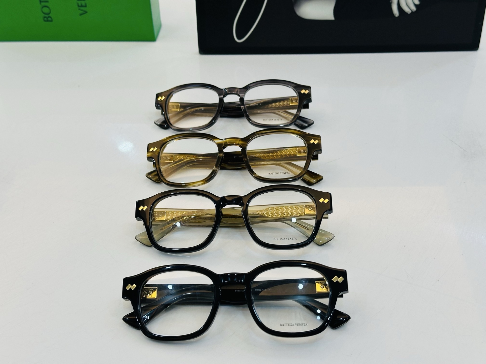 宝缇嘉 BV1445OA Size：51口22-145 实物更美 现货发售！💕q细节全部实拍展示 微笑]