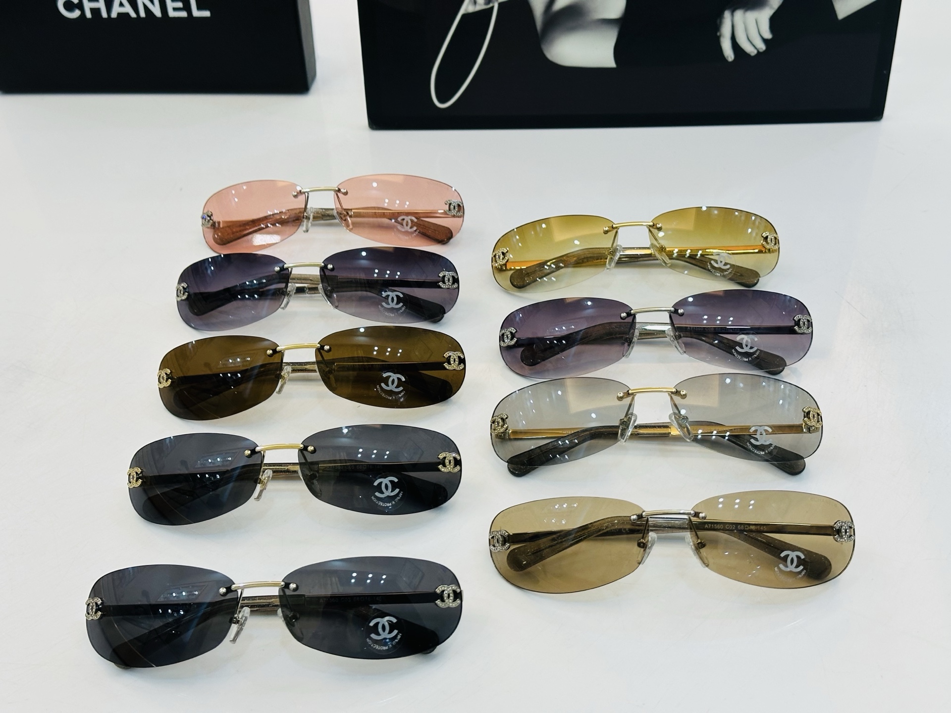 【CHANE*/香家】MODEL: CH71560 Size：68口16-145 💅🏻☝👓完美品质 Zm