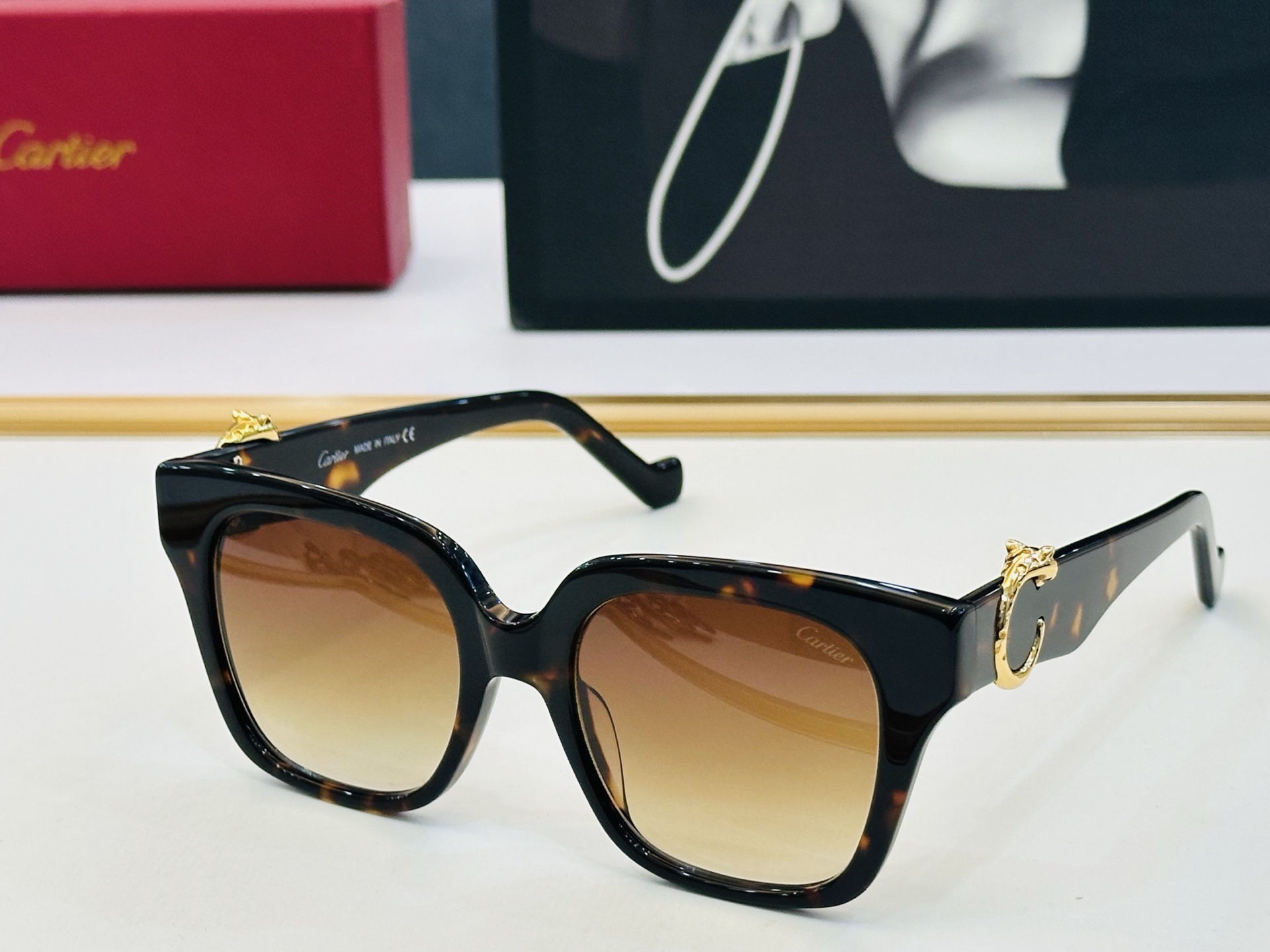 Cartie* 卡家 太阳镜 CT0582 Size：54口19-145 工艺精湛气质十足！Z男女同款