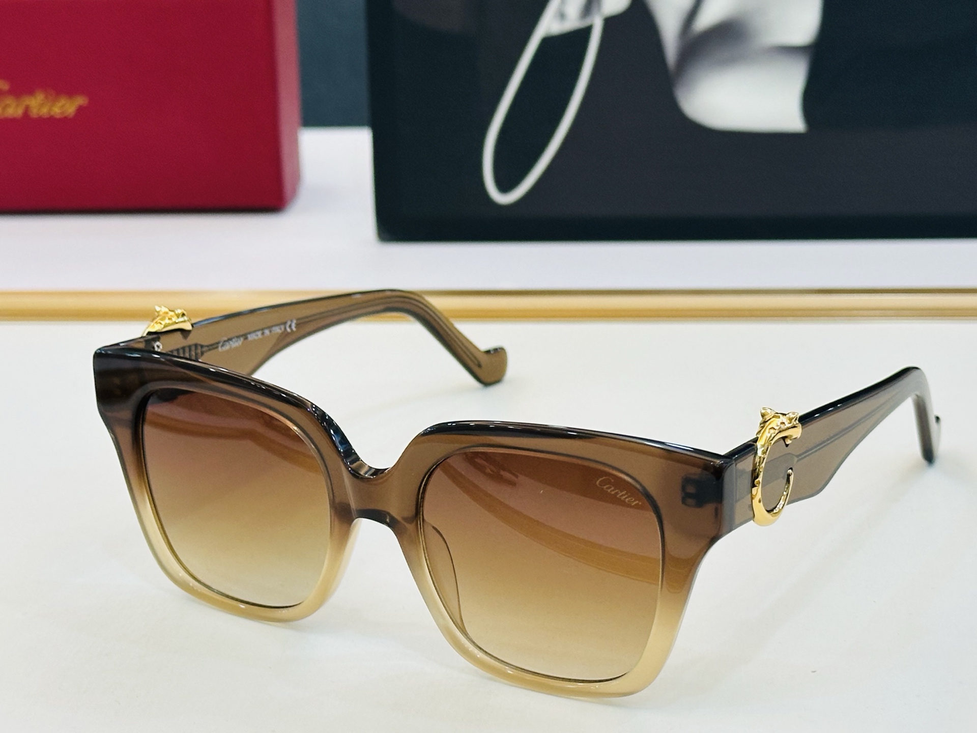 Cartie* 卡家 太阳镜 CT0582 Size：54口19-145 工艺精湛气质十足！Z男女同款