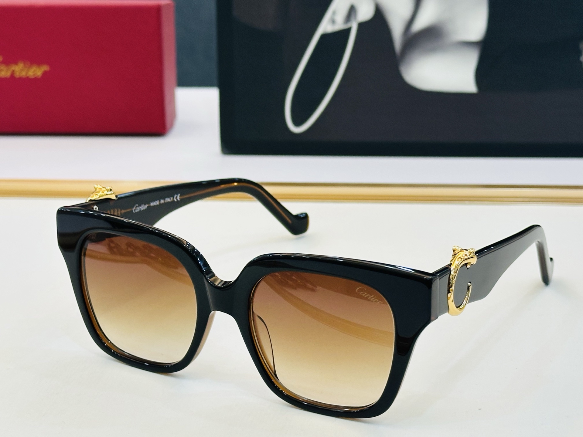 Cartie* 卡家 太阳镜 CT0582 Size：54口19-145 工艺精湛气质十足！Z男女同款