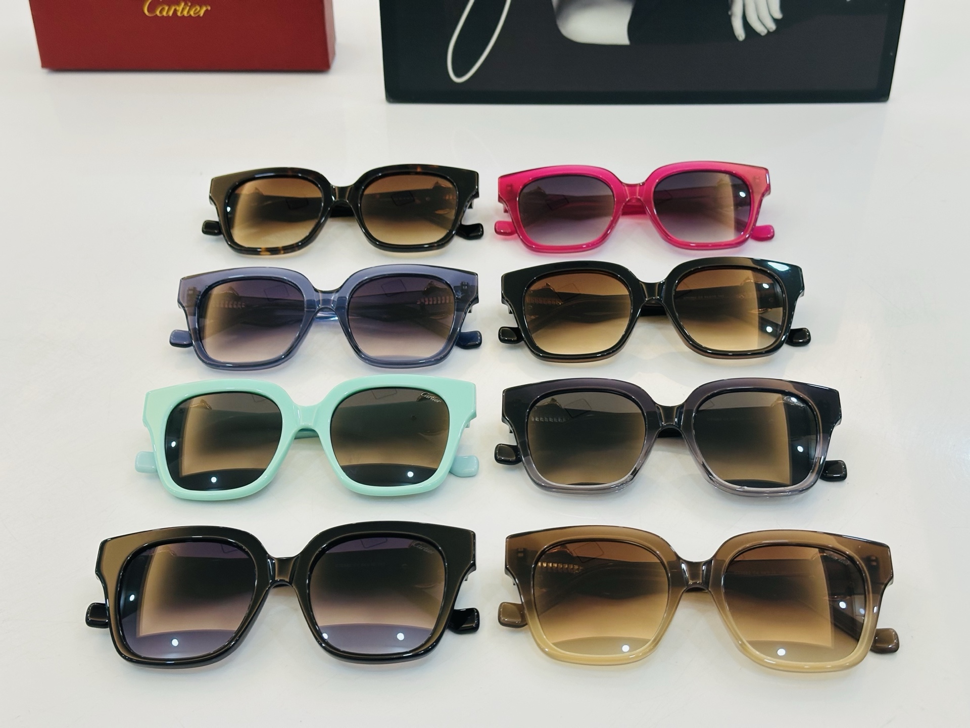 Cartie* 卡家 太阳镜 CT0582 Size：54口19-145 工艺精湛气质十足！Z男女同款