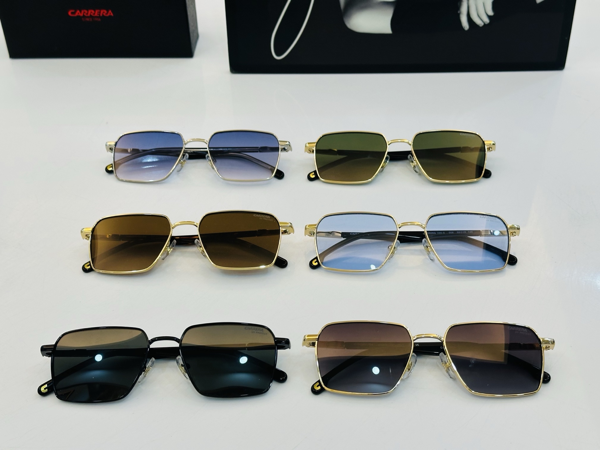 卡雷拉 CARRER* MODEL: 356-S Size：56口18-145 🐲🐲超轻材质 🔥L上脸超