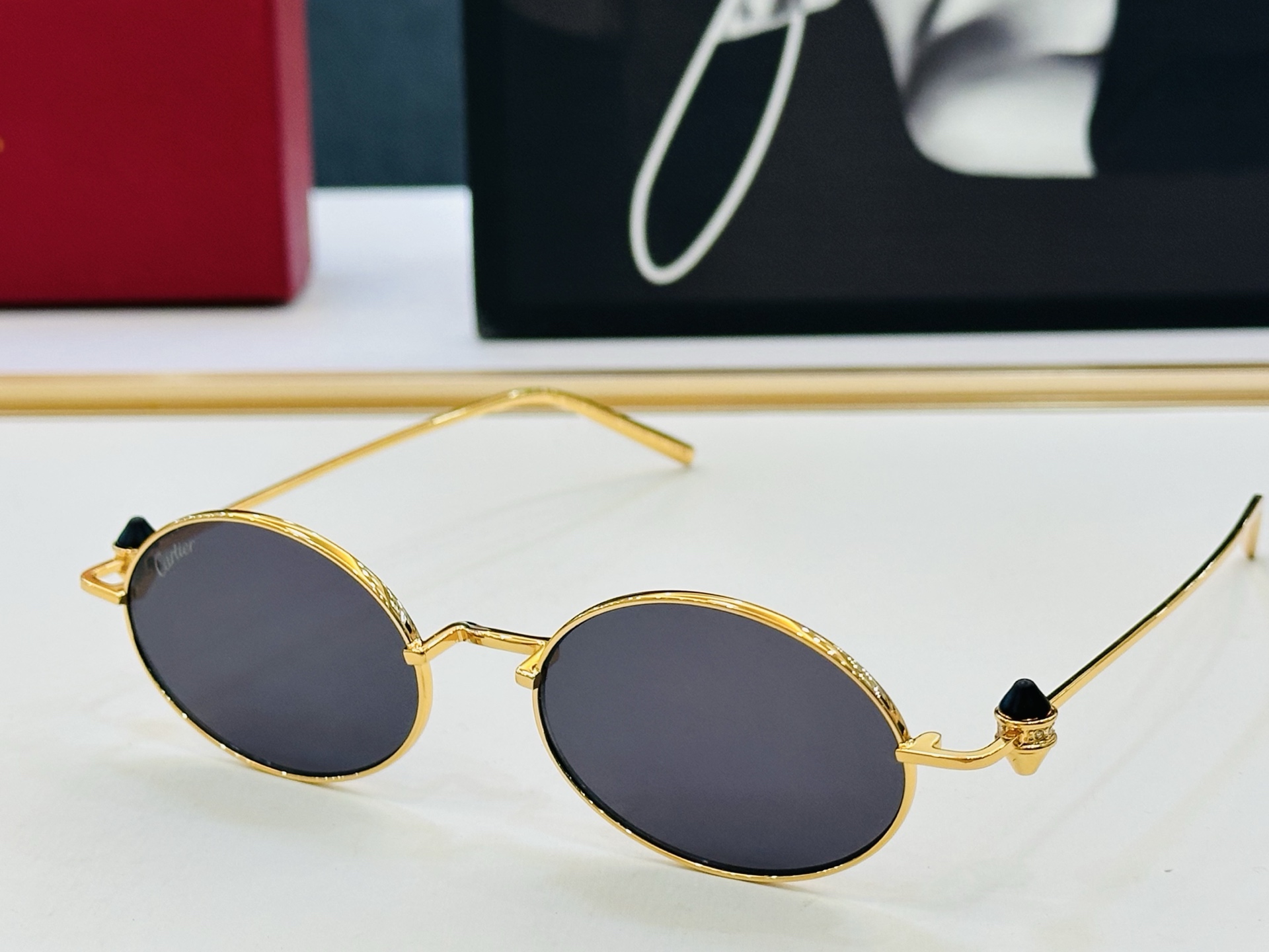 🆕 原版Cartie* 卡家 官网经典款 太阳镜 CT0719S Size：51口19-142 电镀工艺