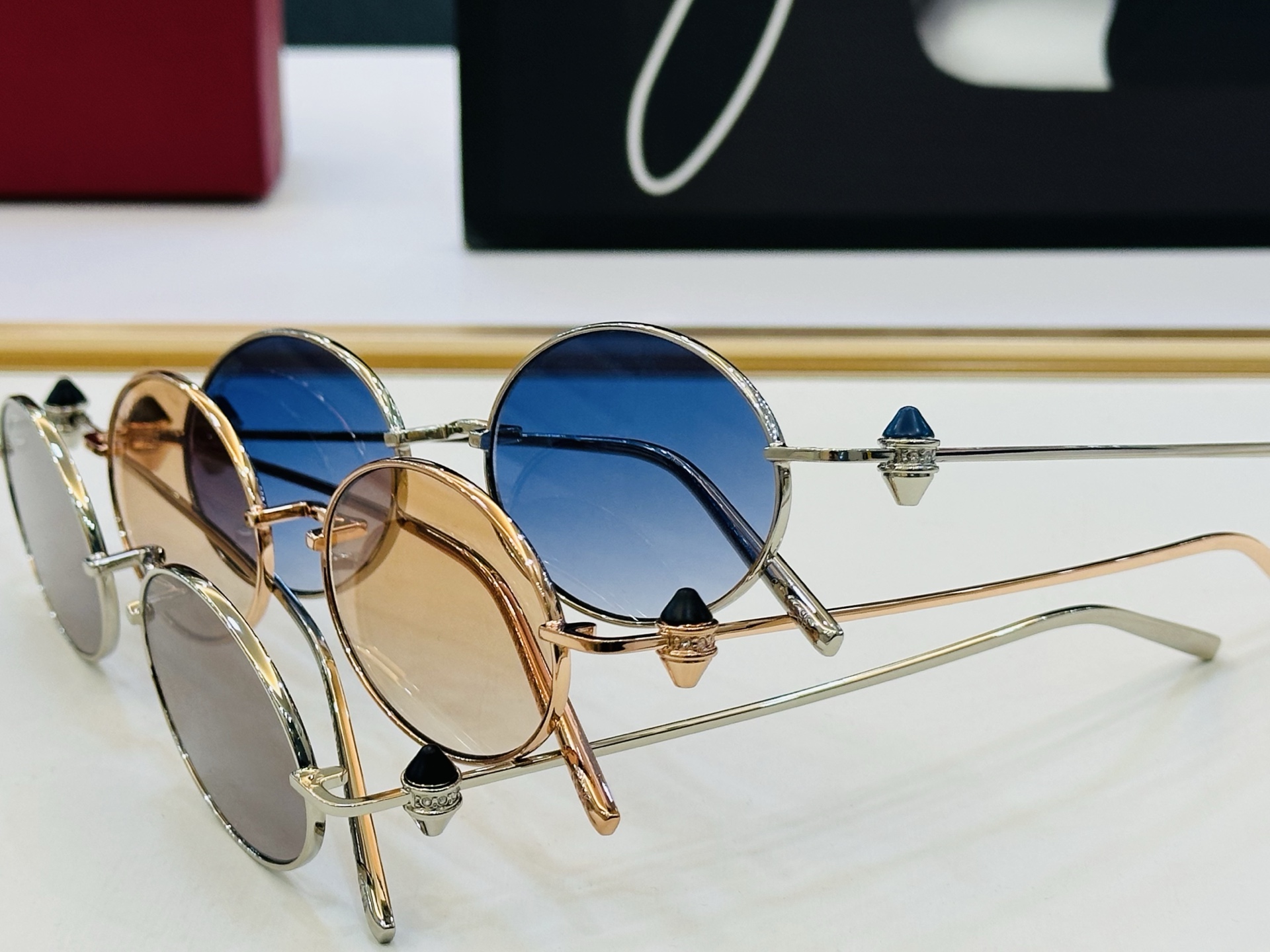 🆕 原版Cartie* 卡家 官网经典款 太阳镜 CT0719S Size：51口19-142 电镀工艺