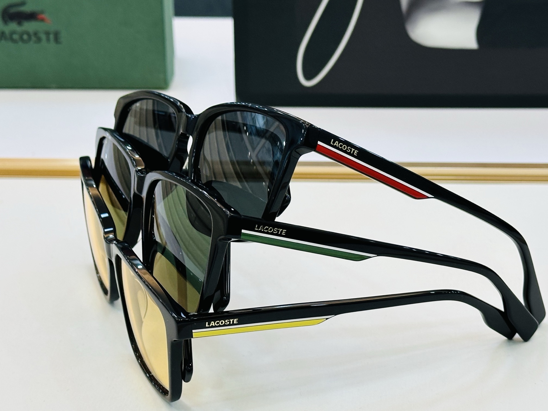 🆕 鳄鱼 LACOSTE 最新款L6049SSize：58口18-145 💫💫时尚舒适 💍L超轻 太阳架