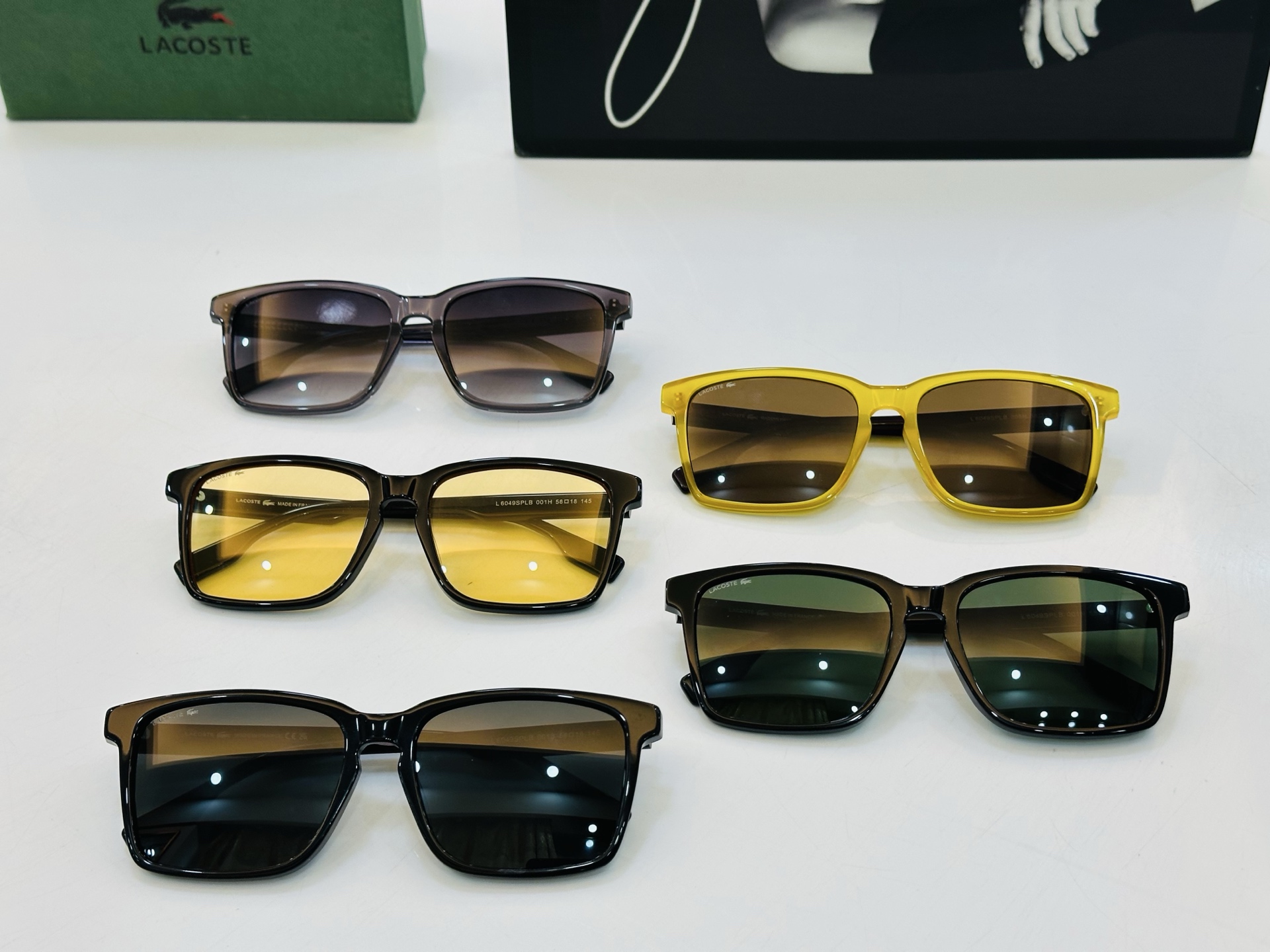 🆕 鳄鱼 LACOSTE 最新款L6049SSize：58口18-145 💫💫时尚舒适 💍L超轻 太阳架